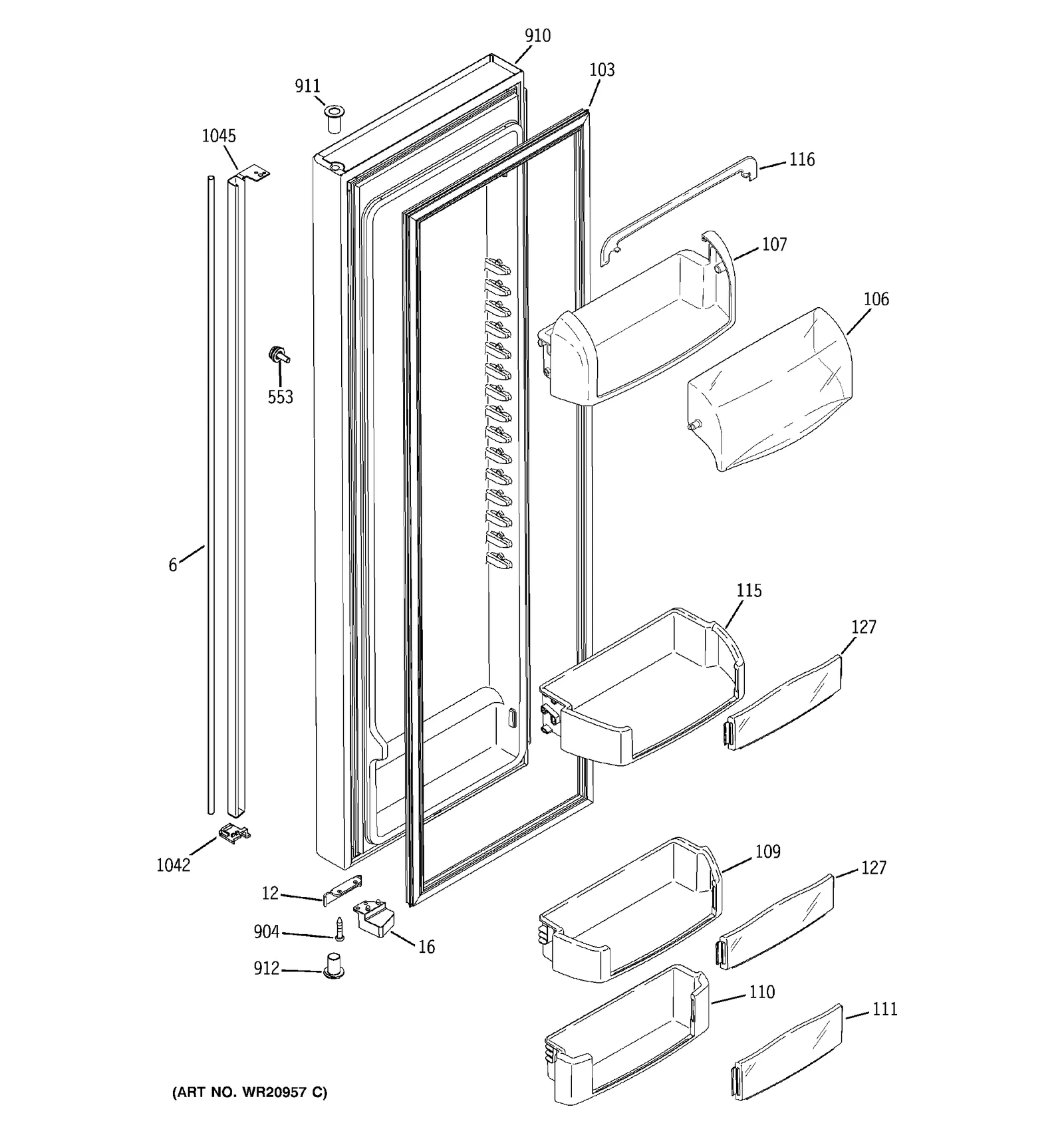 Door Foam Assembly