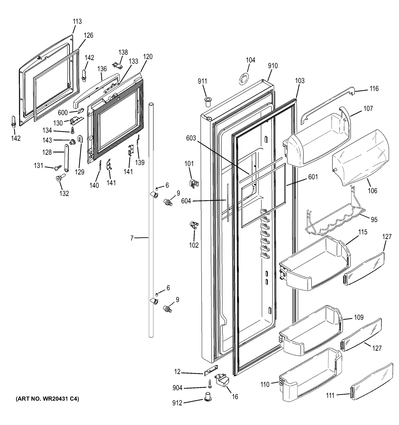 Door Foam Assembly