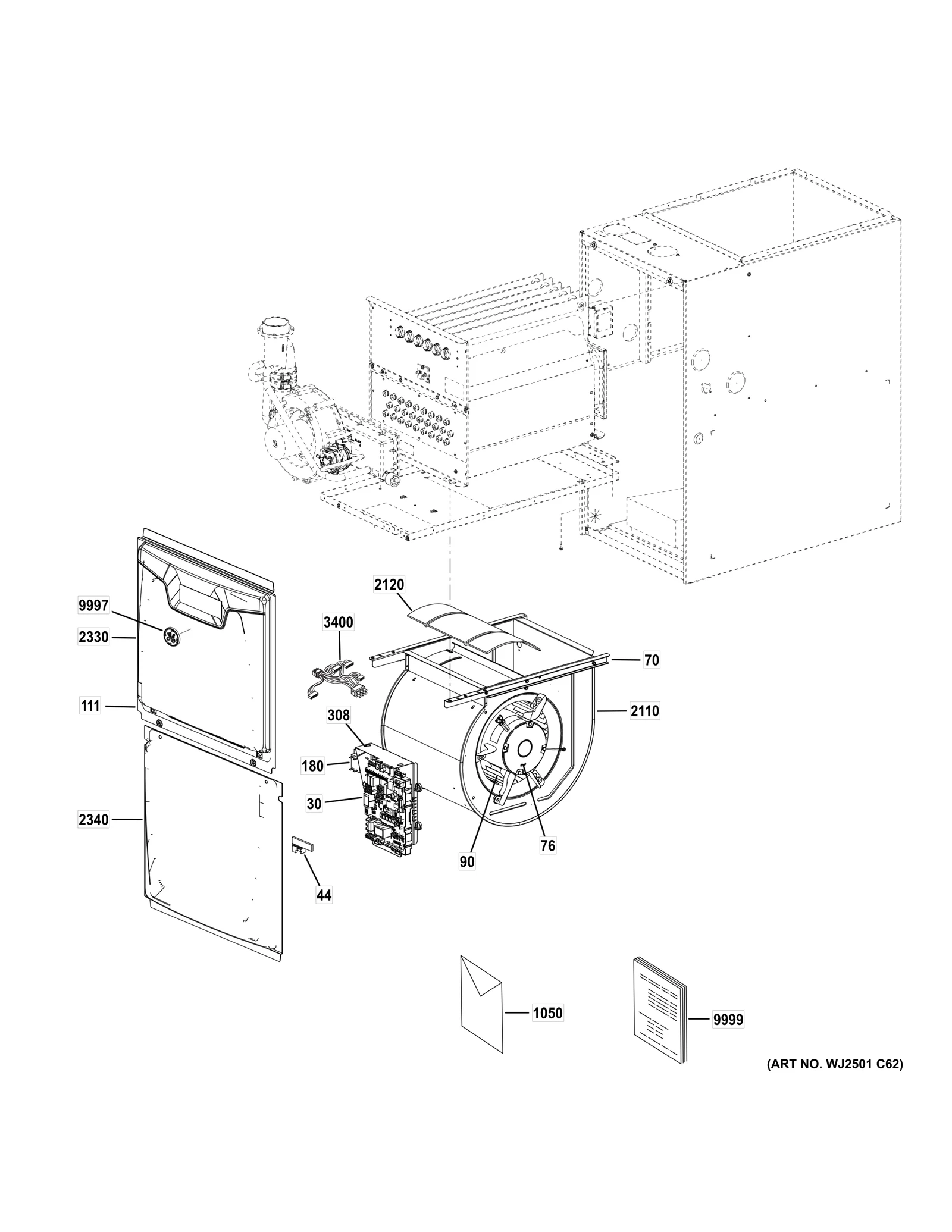 622523-01 Motor Mounting Kit Arm