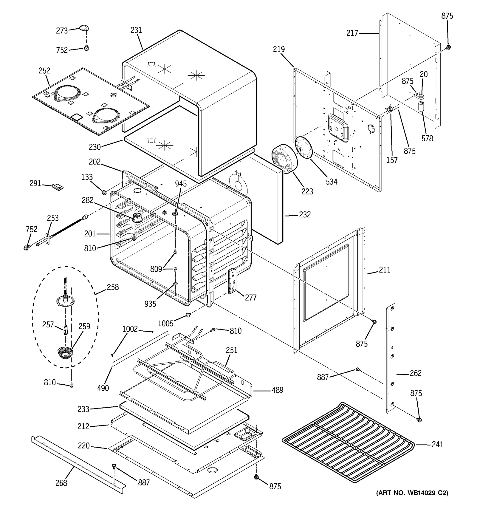 Bottom Air Duct Assembly