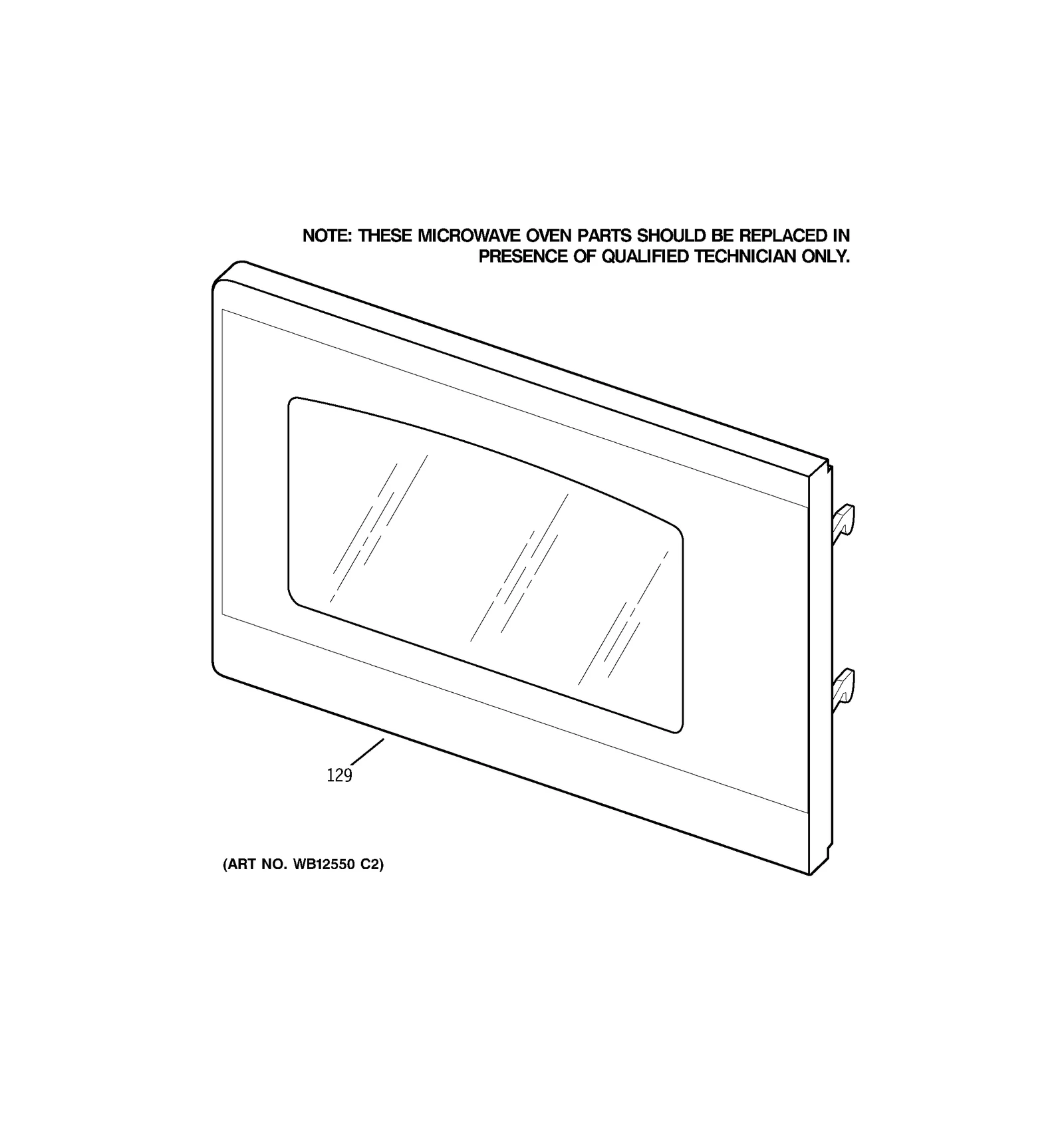 White Door Assembly
