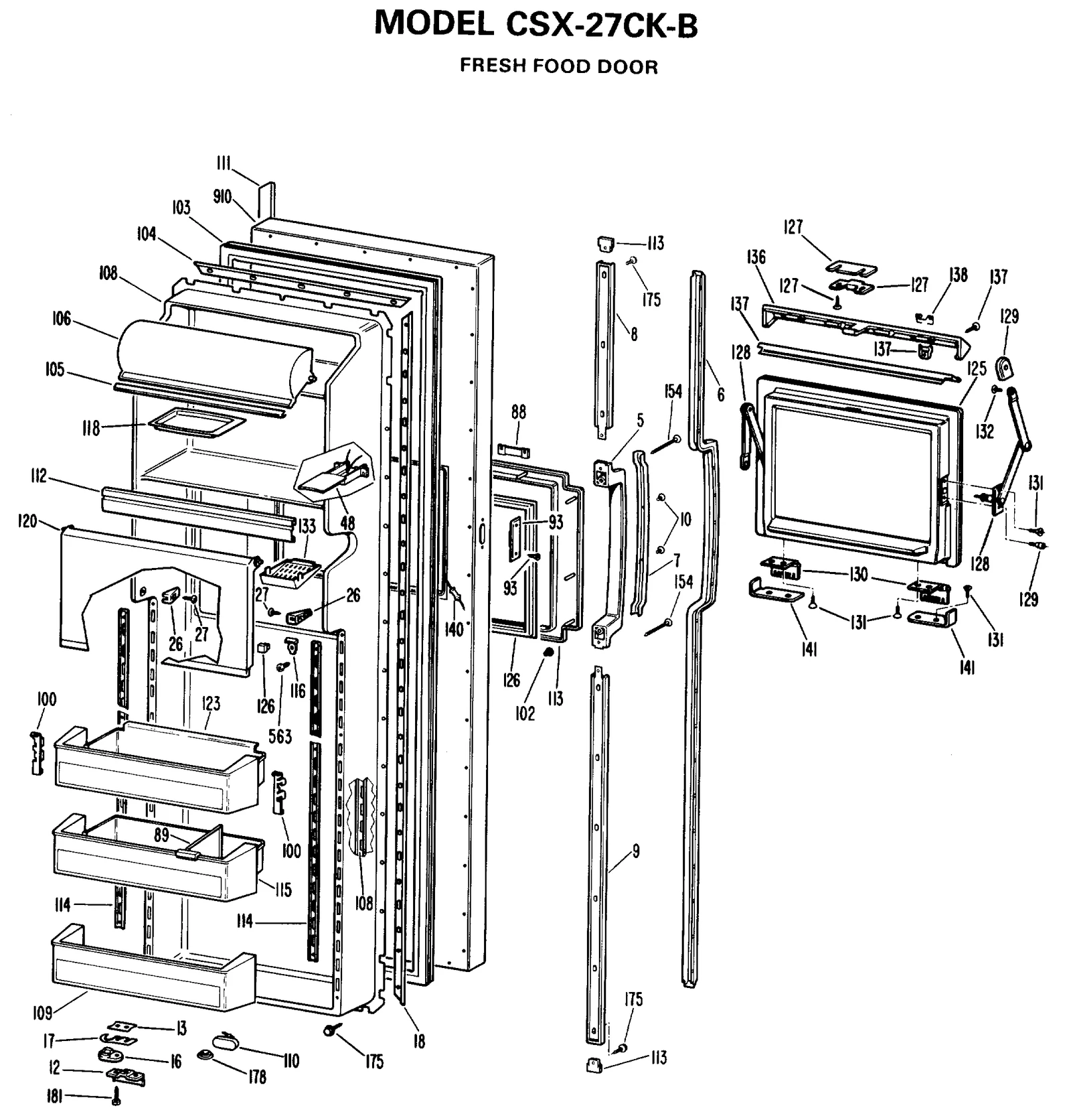 Door Assembly CMK