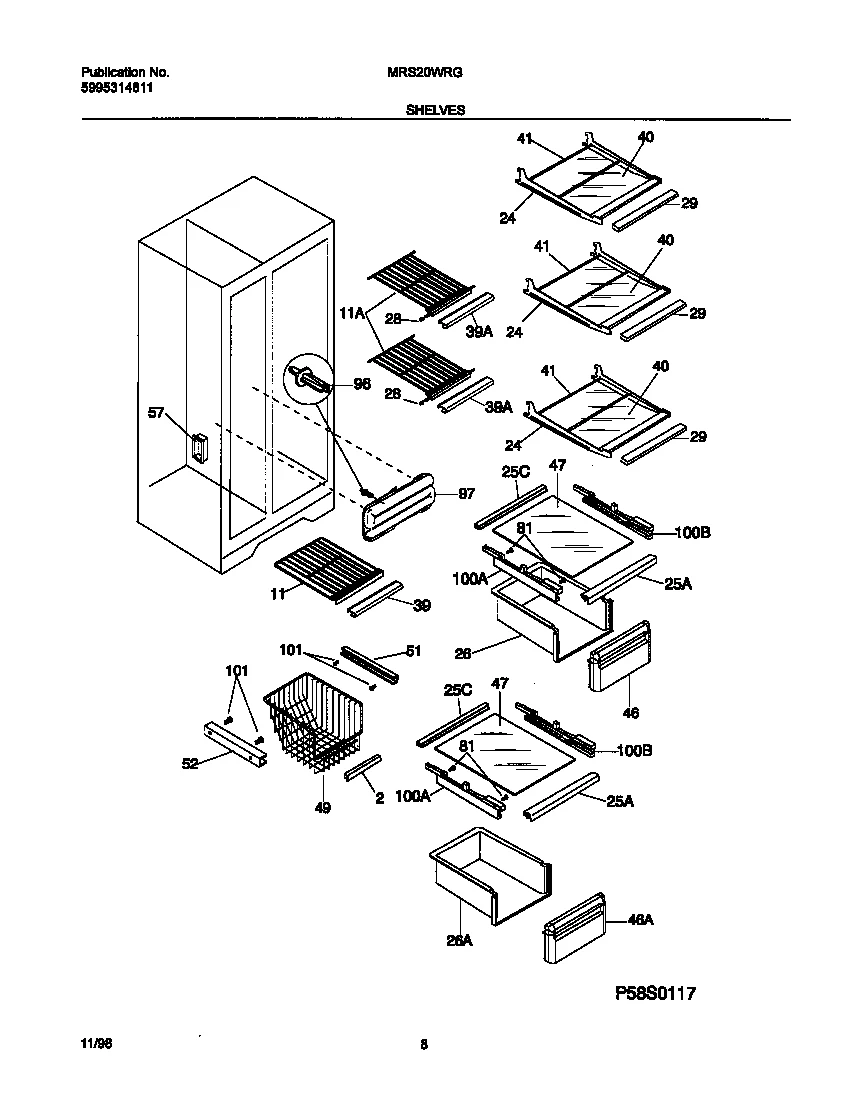Storage Pan Front