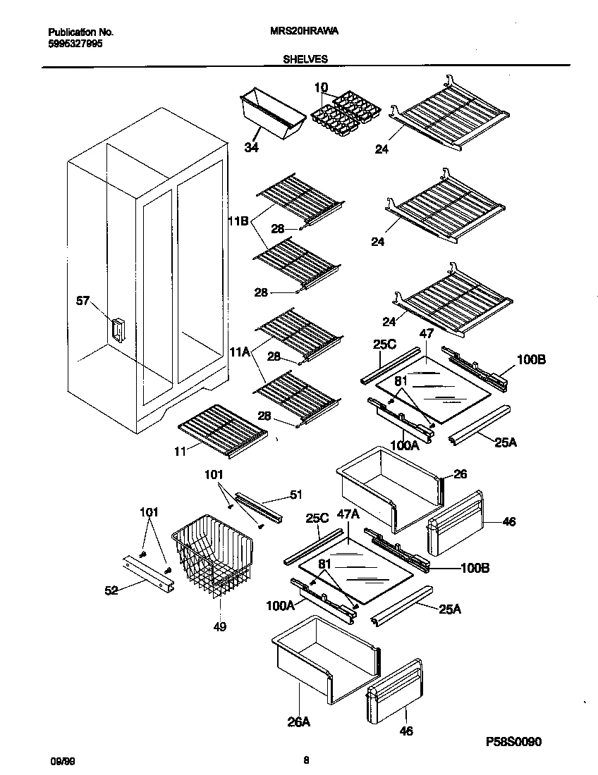 Storage Pan Front