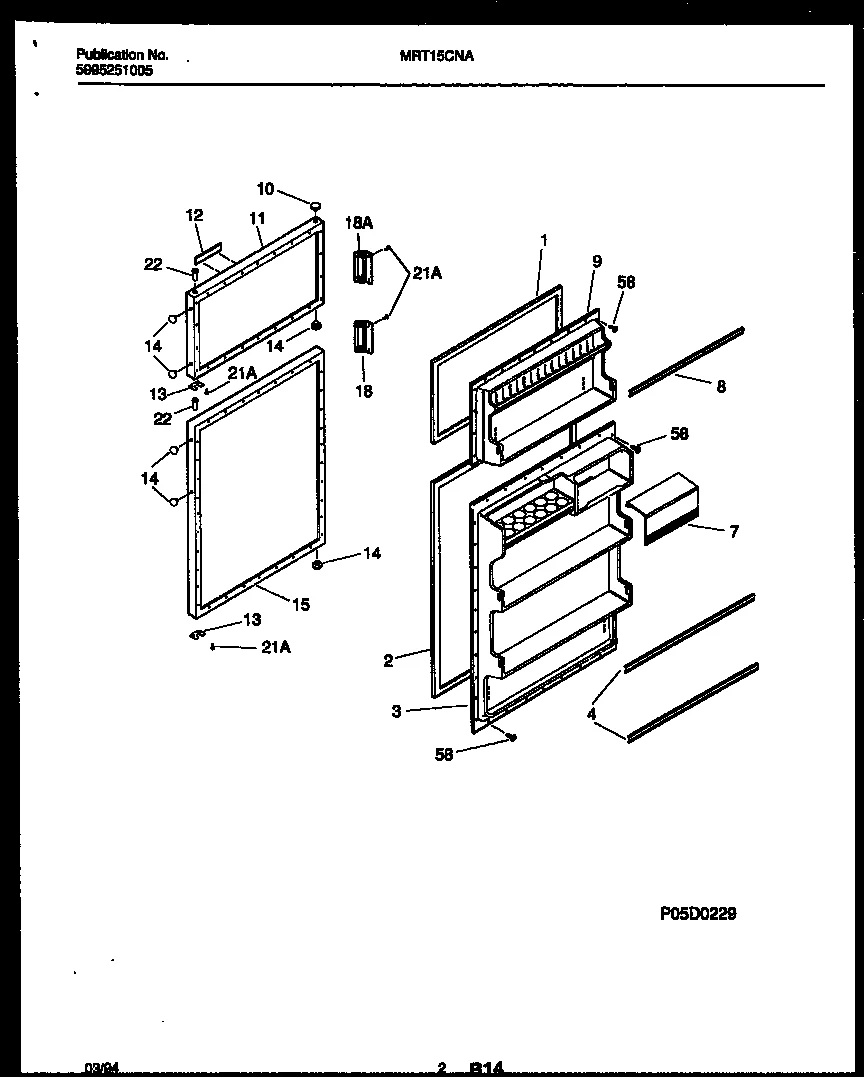 Panel-Inner Door White