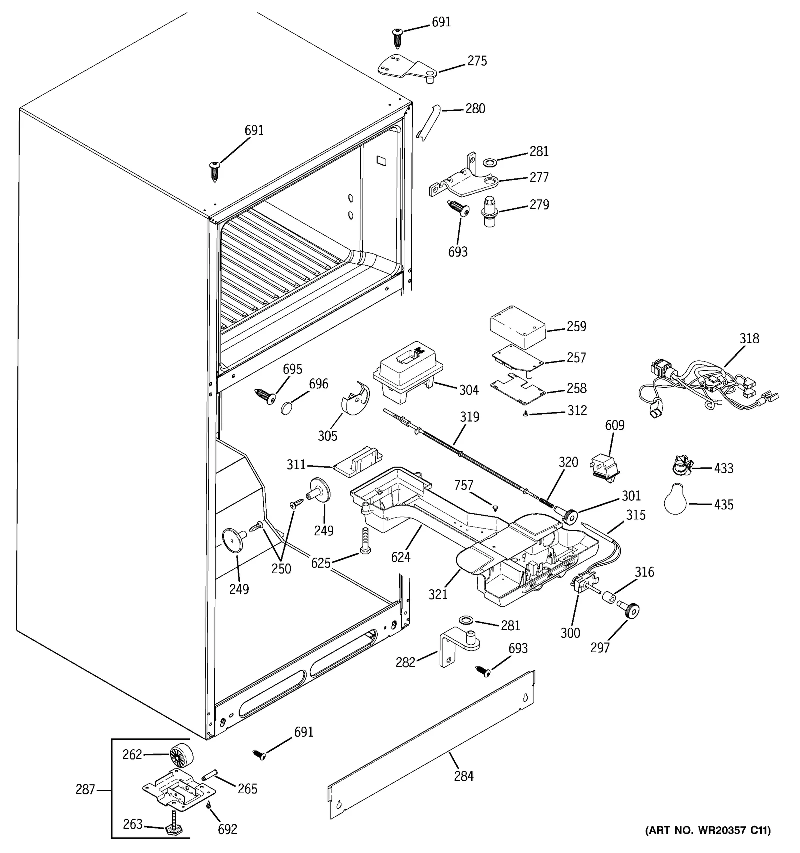 Control Housing Insert Assembly