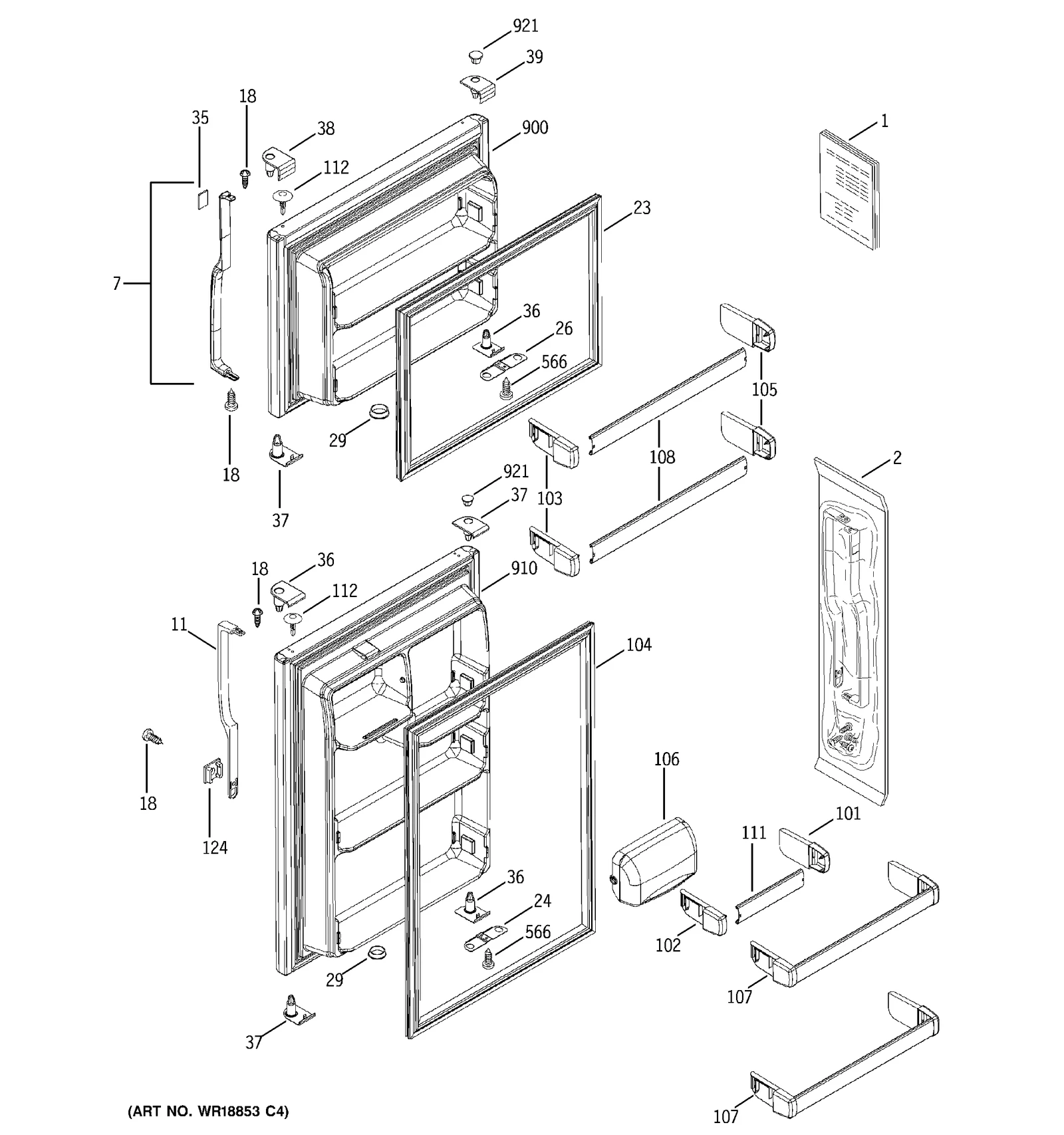 Door Assembly BS