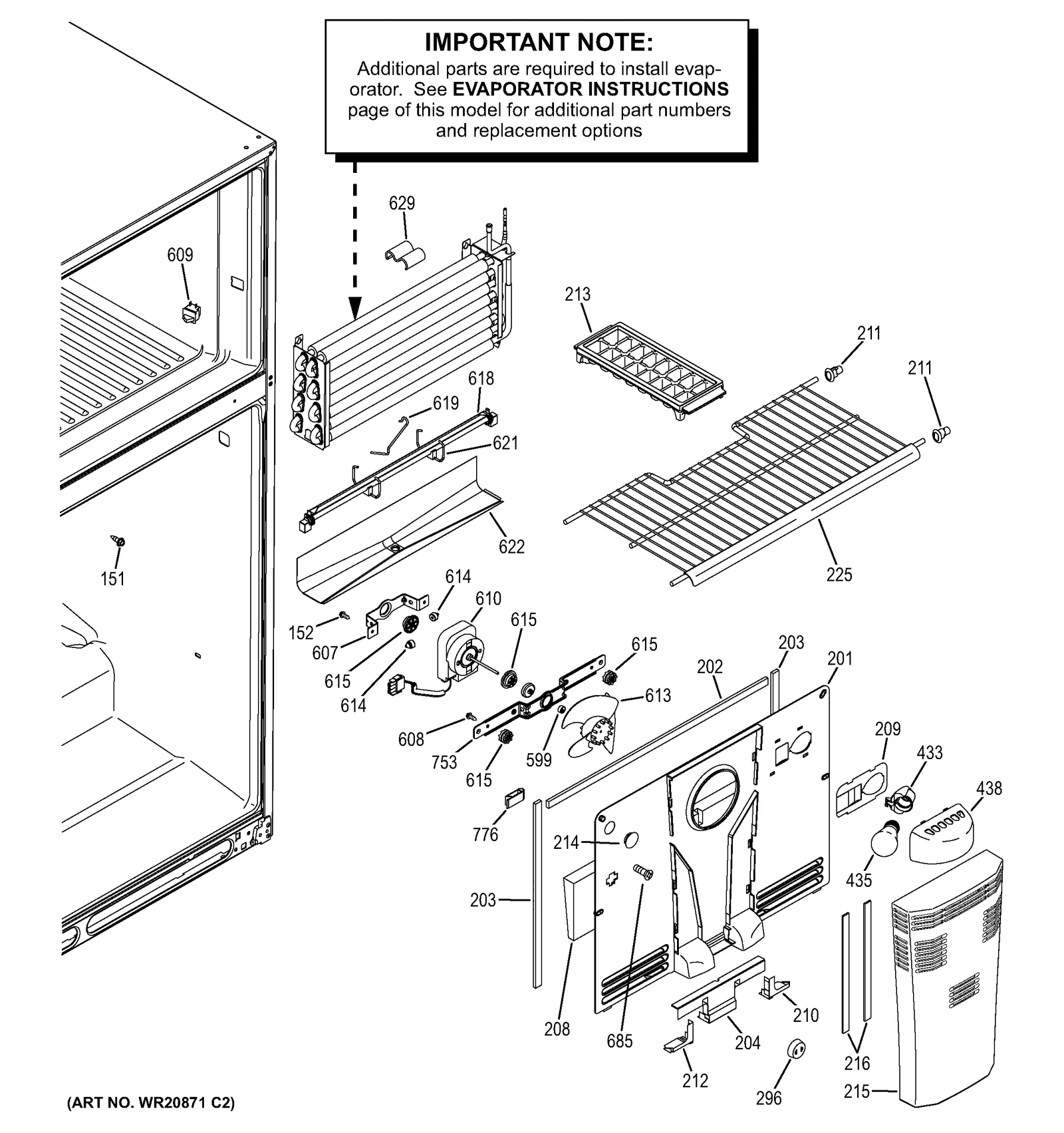 Evaporator EPS Block