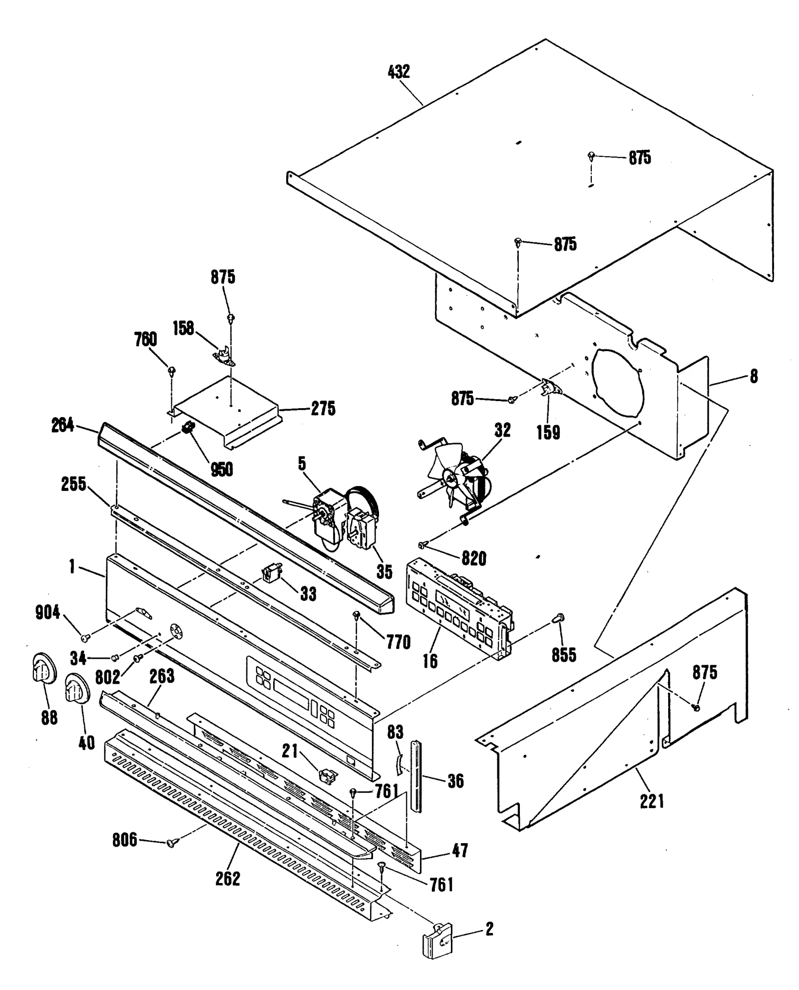 Control Panel Assembly