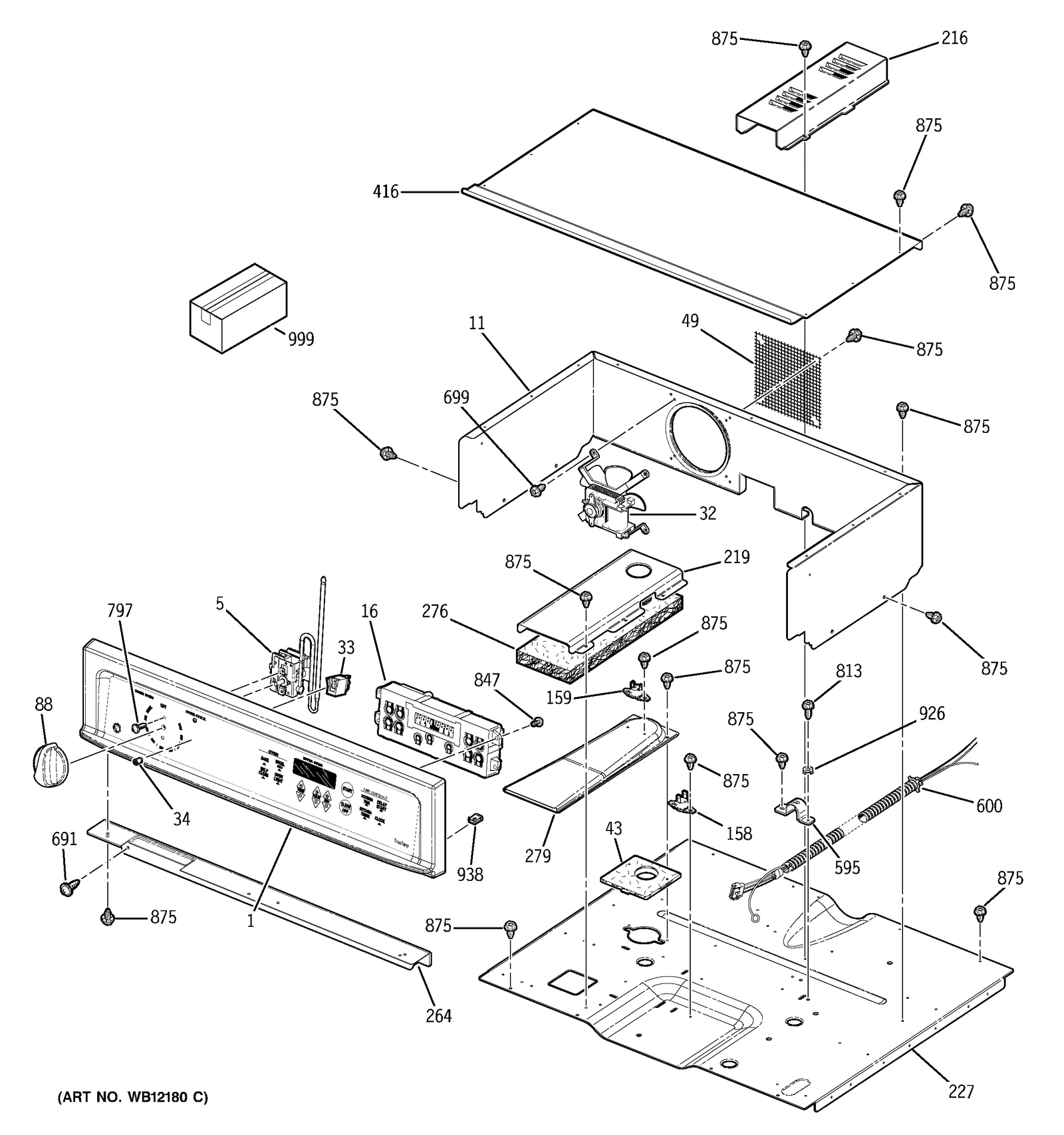 Middle Trim Assembly
