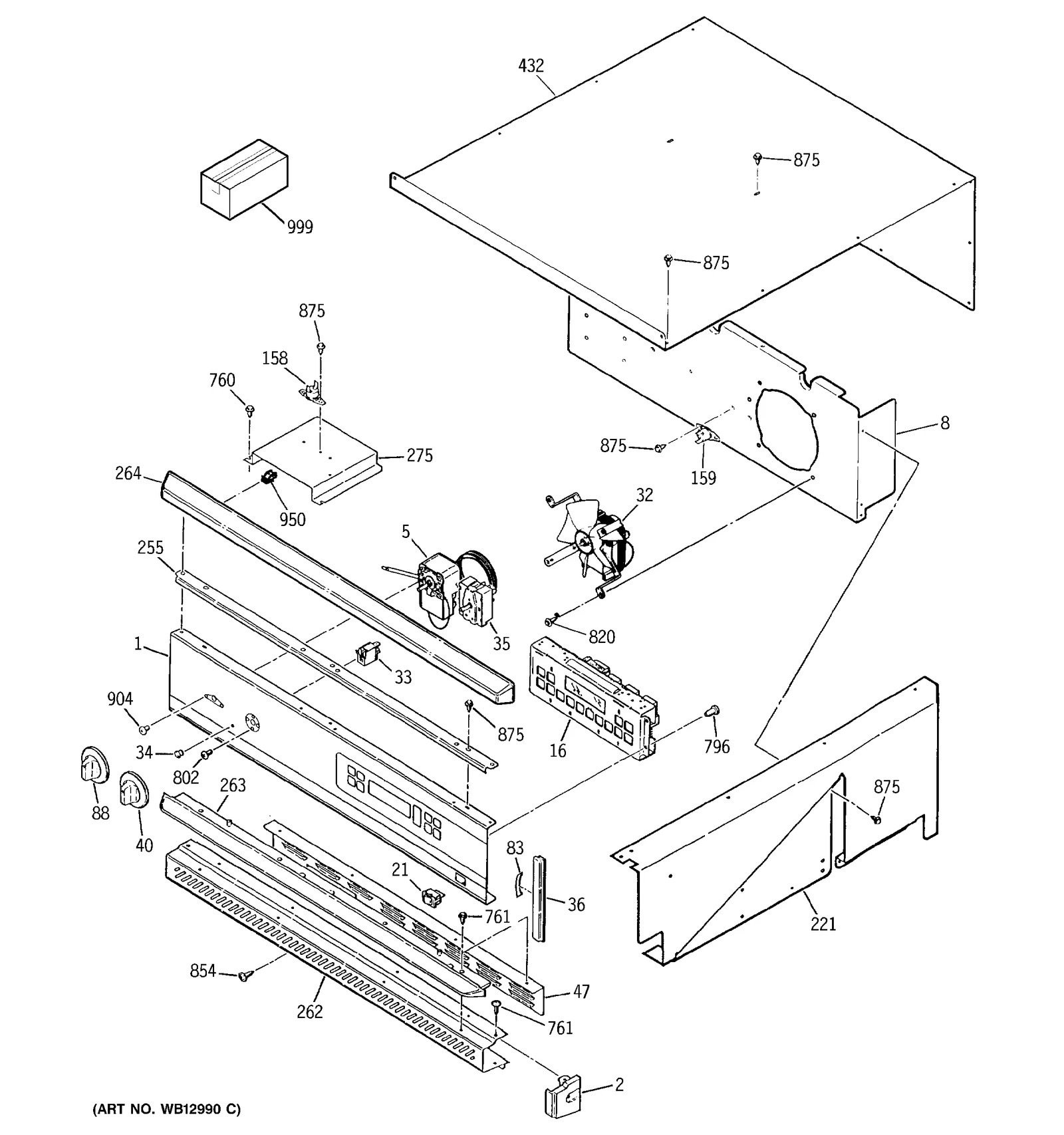 Control Panel Assembly