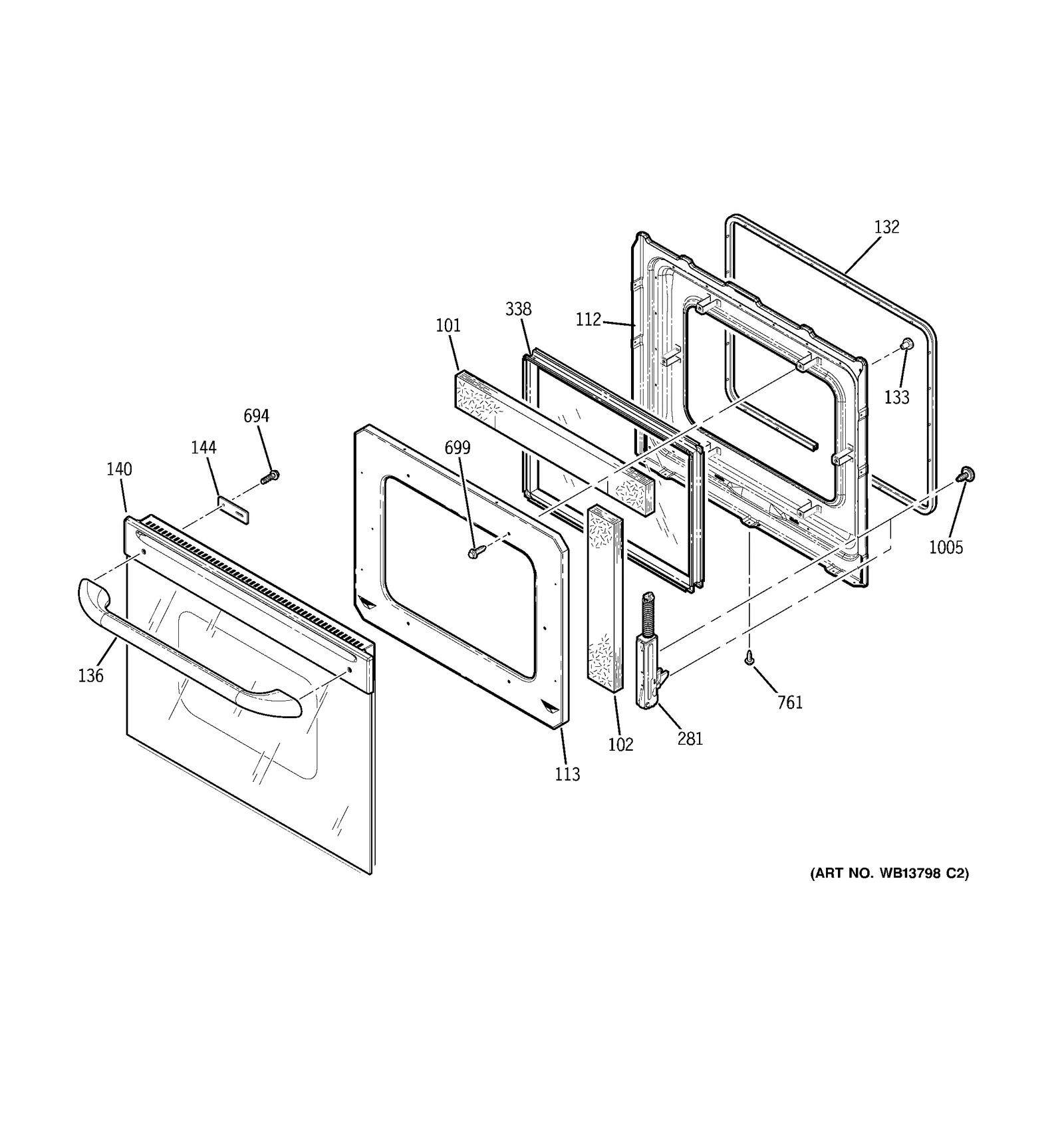 Outer Door Assembly 27 (BQ)