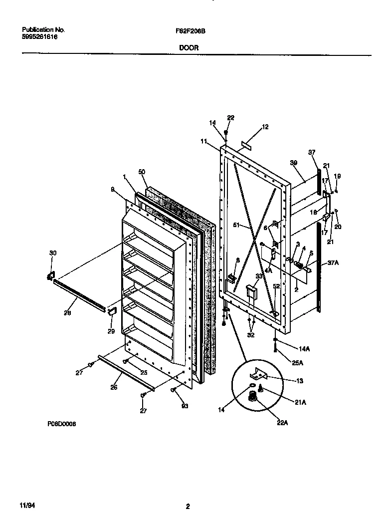 Panel-Inner Door Lid