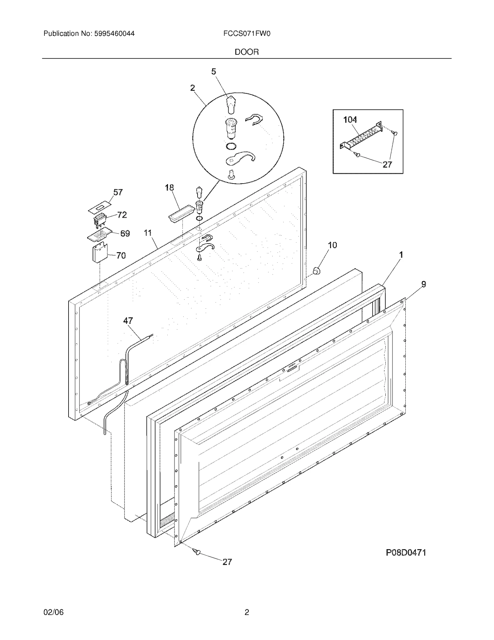 Panel-Outer Lid