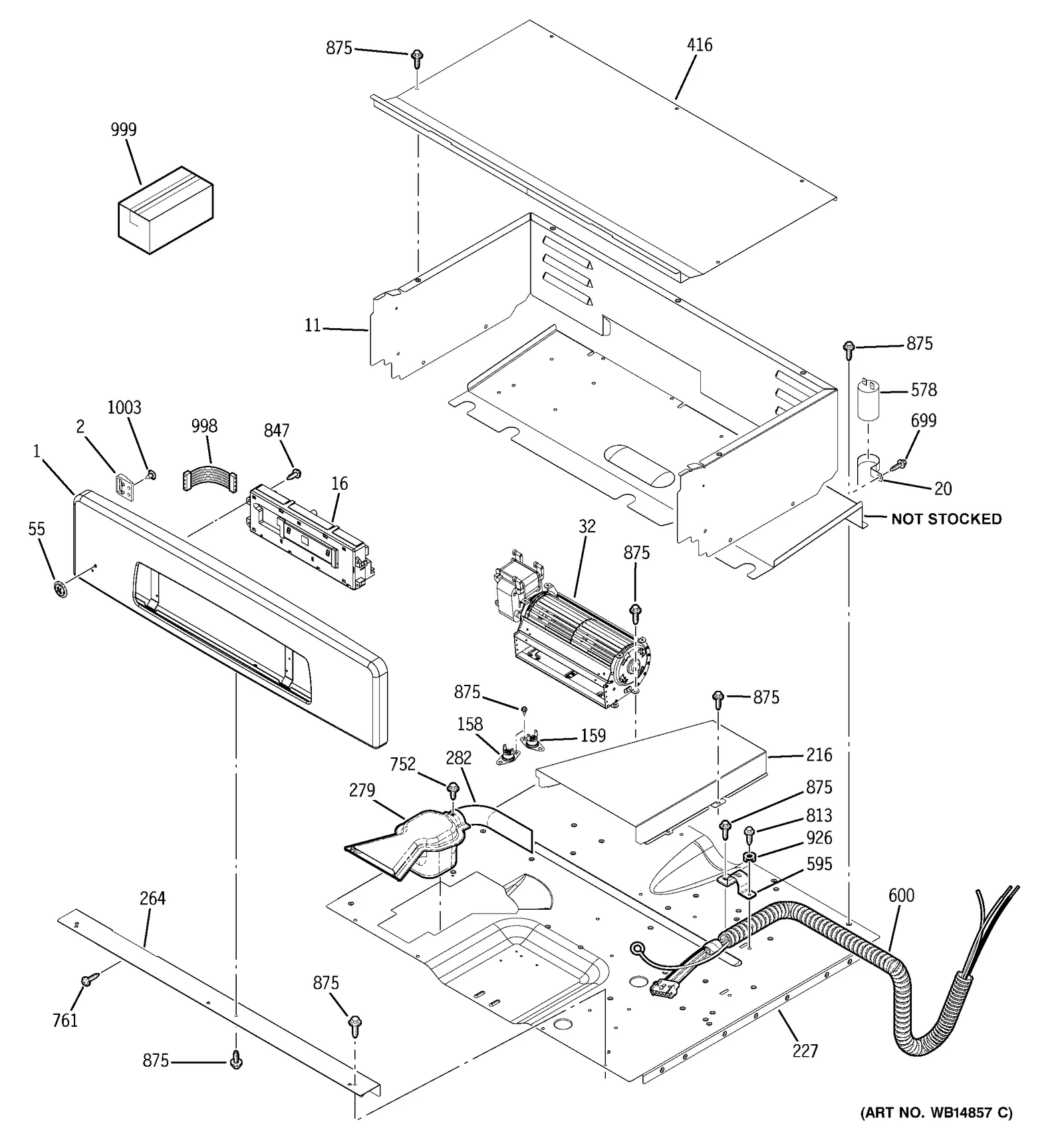 Control Panel Tape Assembly