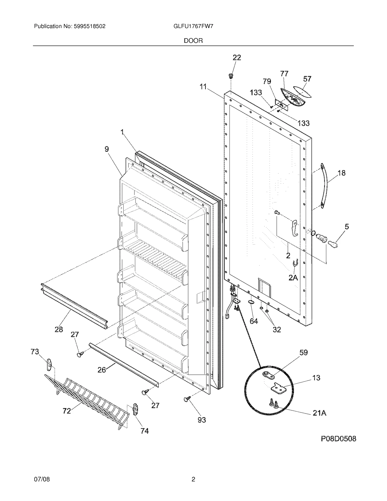Outer Door Panel