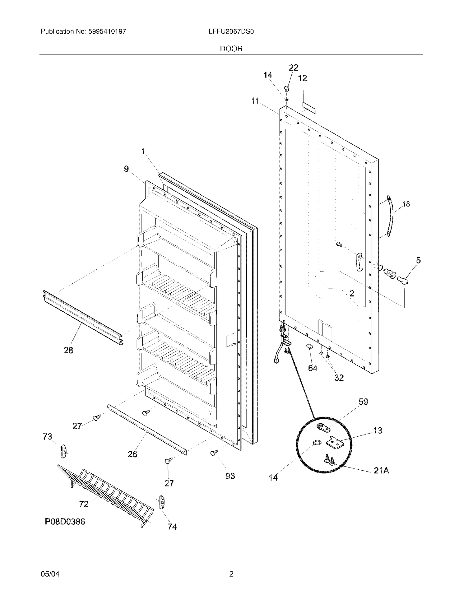 Outer Door Panel