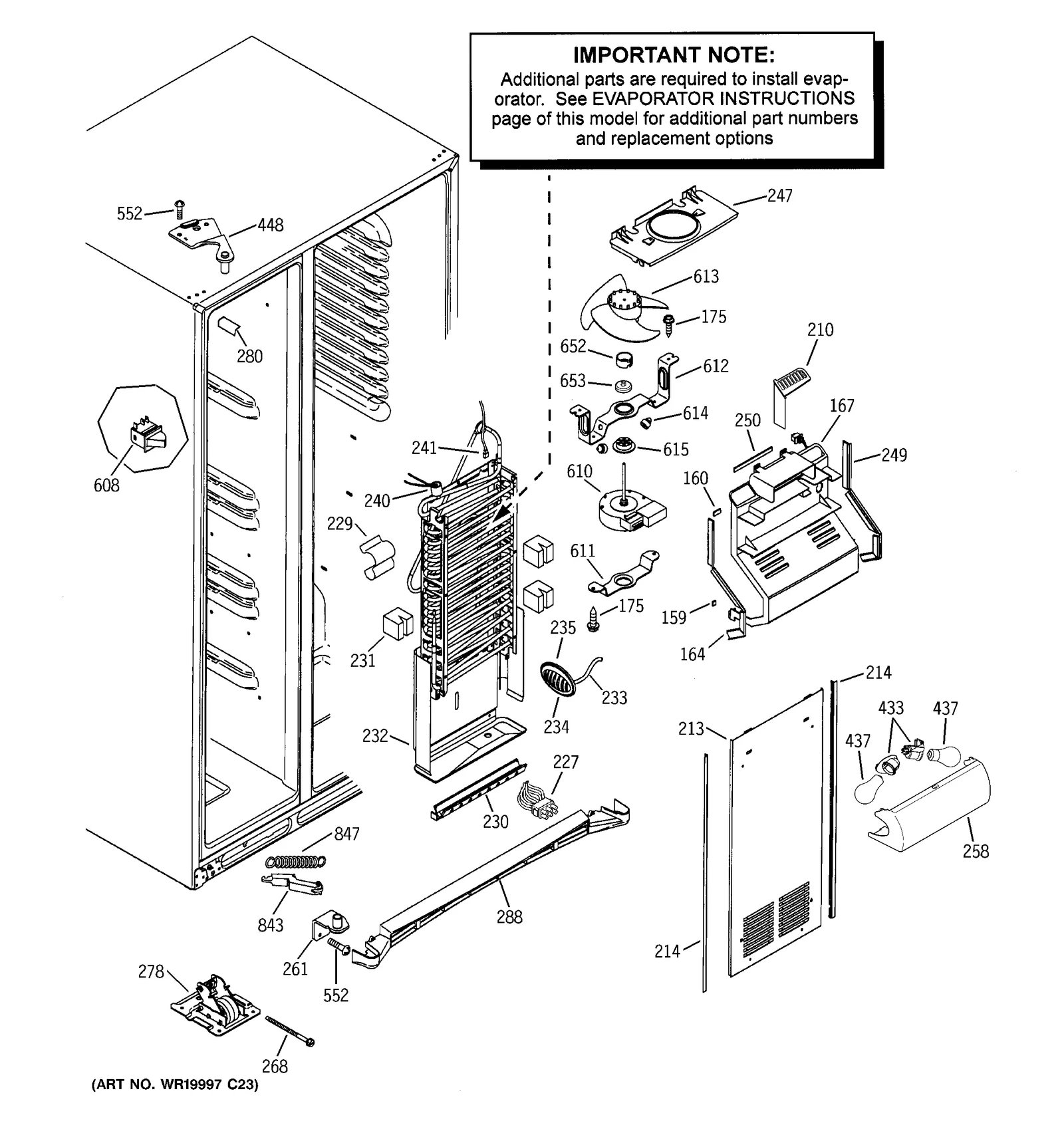 Top Hinge and Pin Assembly