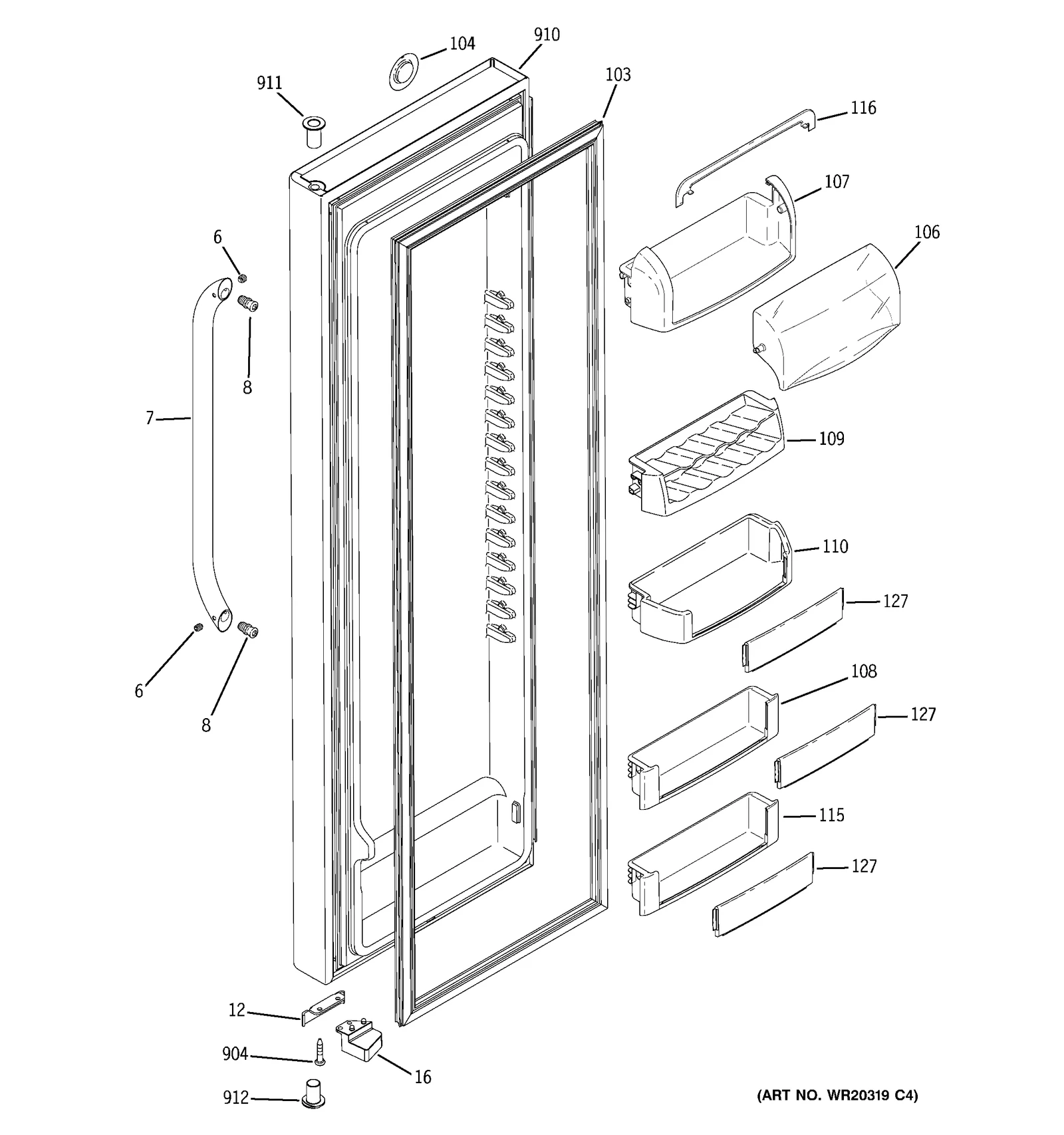 Door Foam Assembly