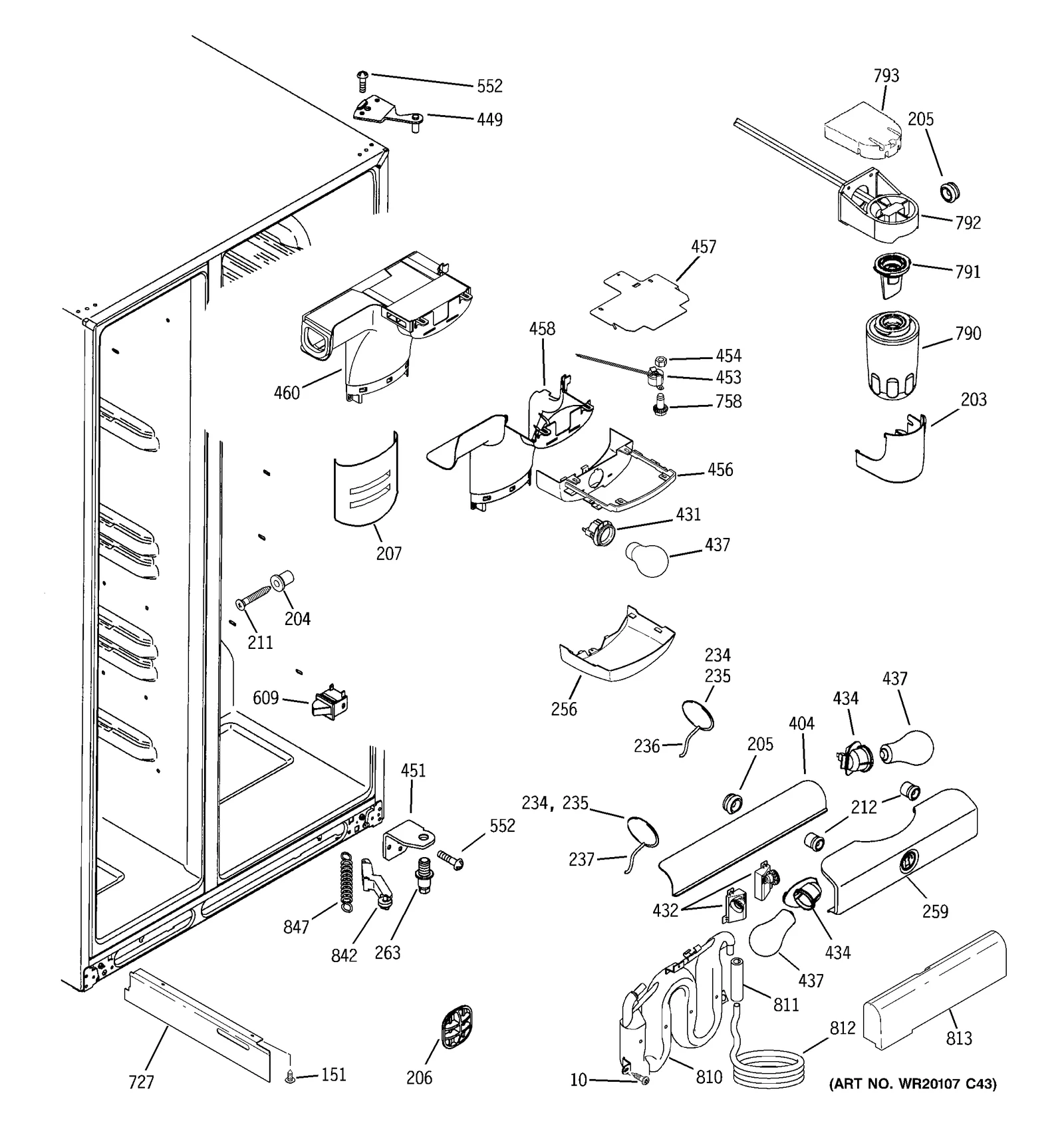 Bottom Hinge
