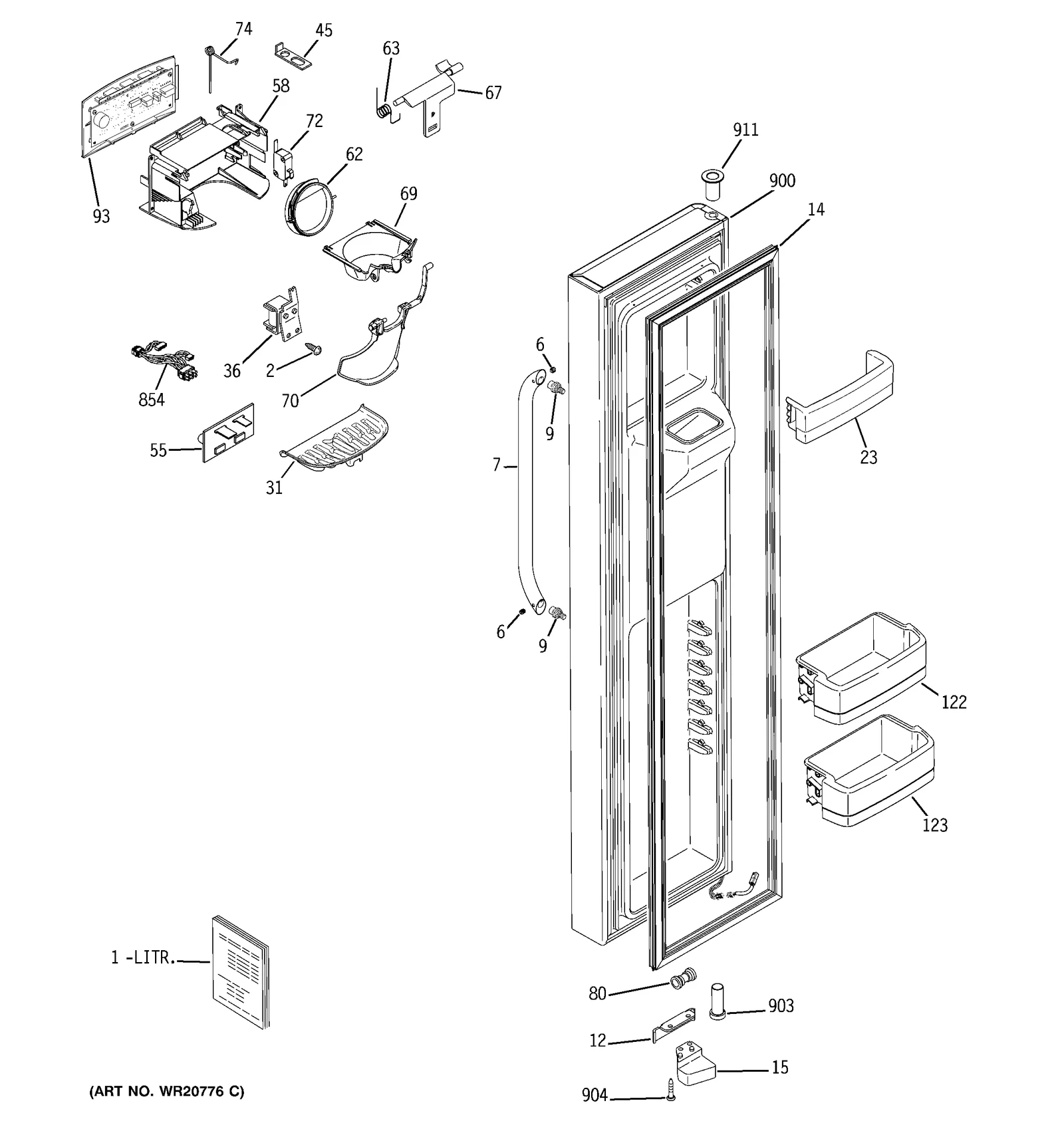 Door Foam Assembly