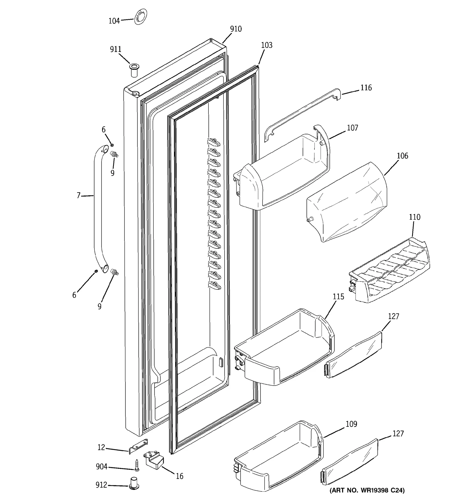 Door Foam Assembly