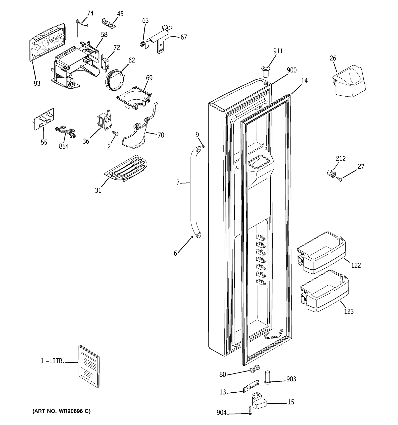 Door Foam Assembly