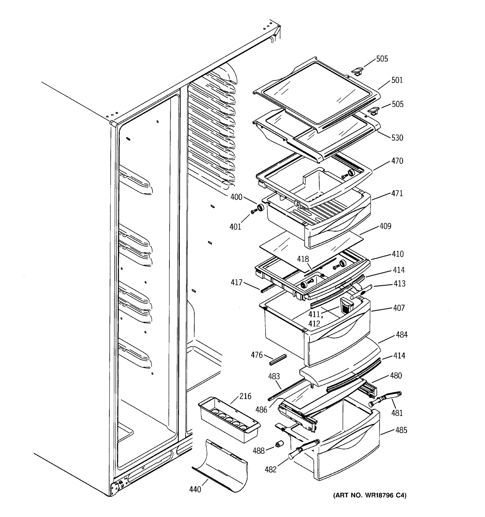 Meat Pan Assembly