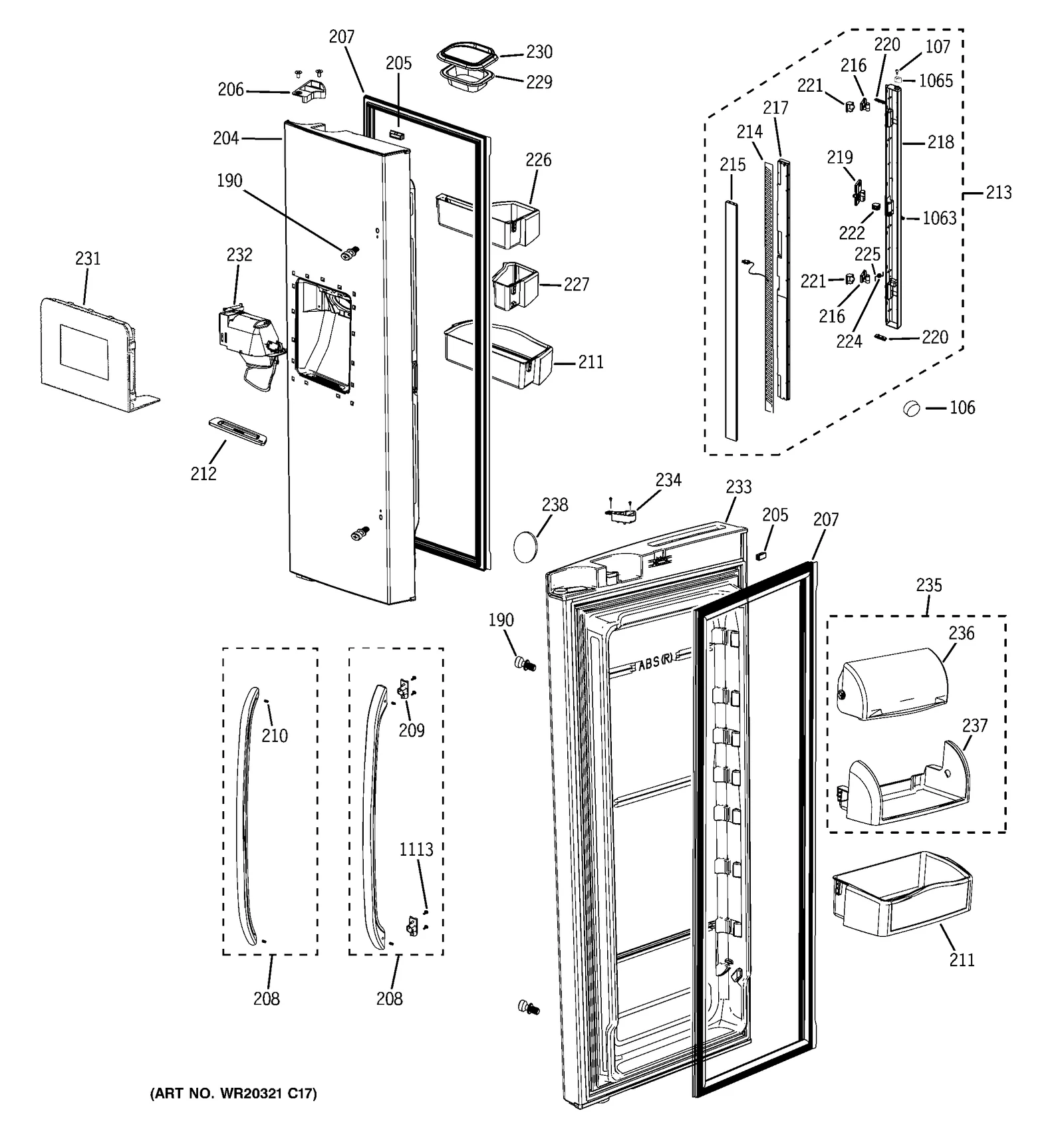 Mid Hinge Screw