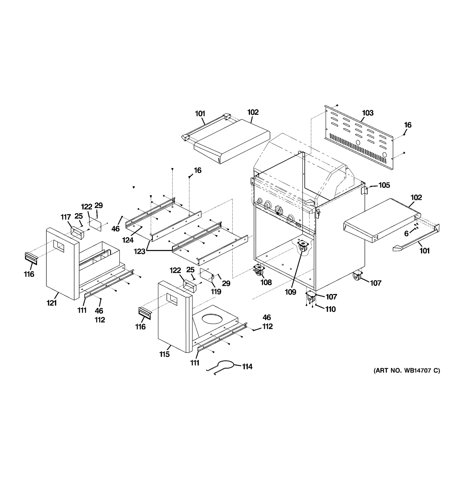 Orifice Drawer Assembly