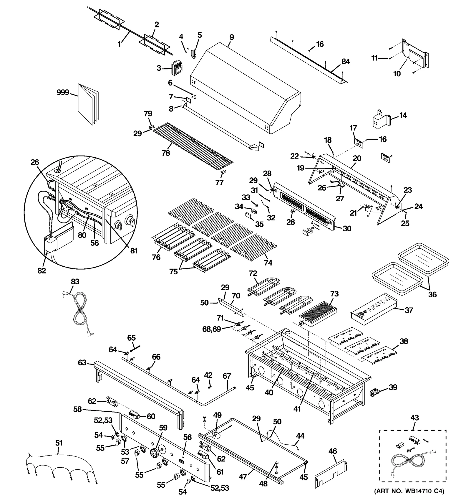 Hood Lid Assembly Front