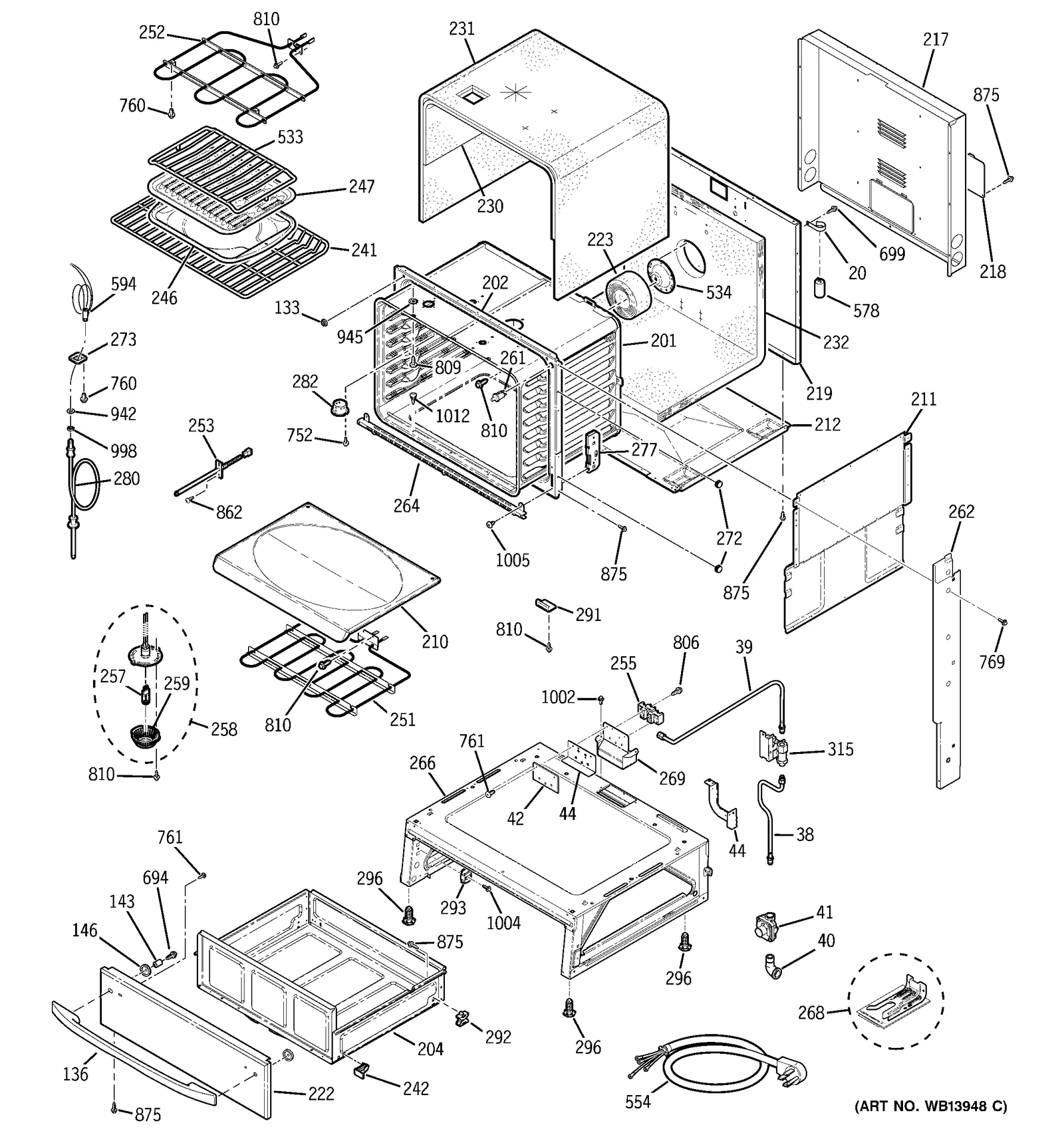 Base Rivet Assembly