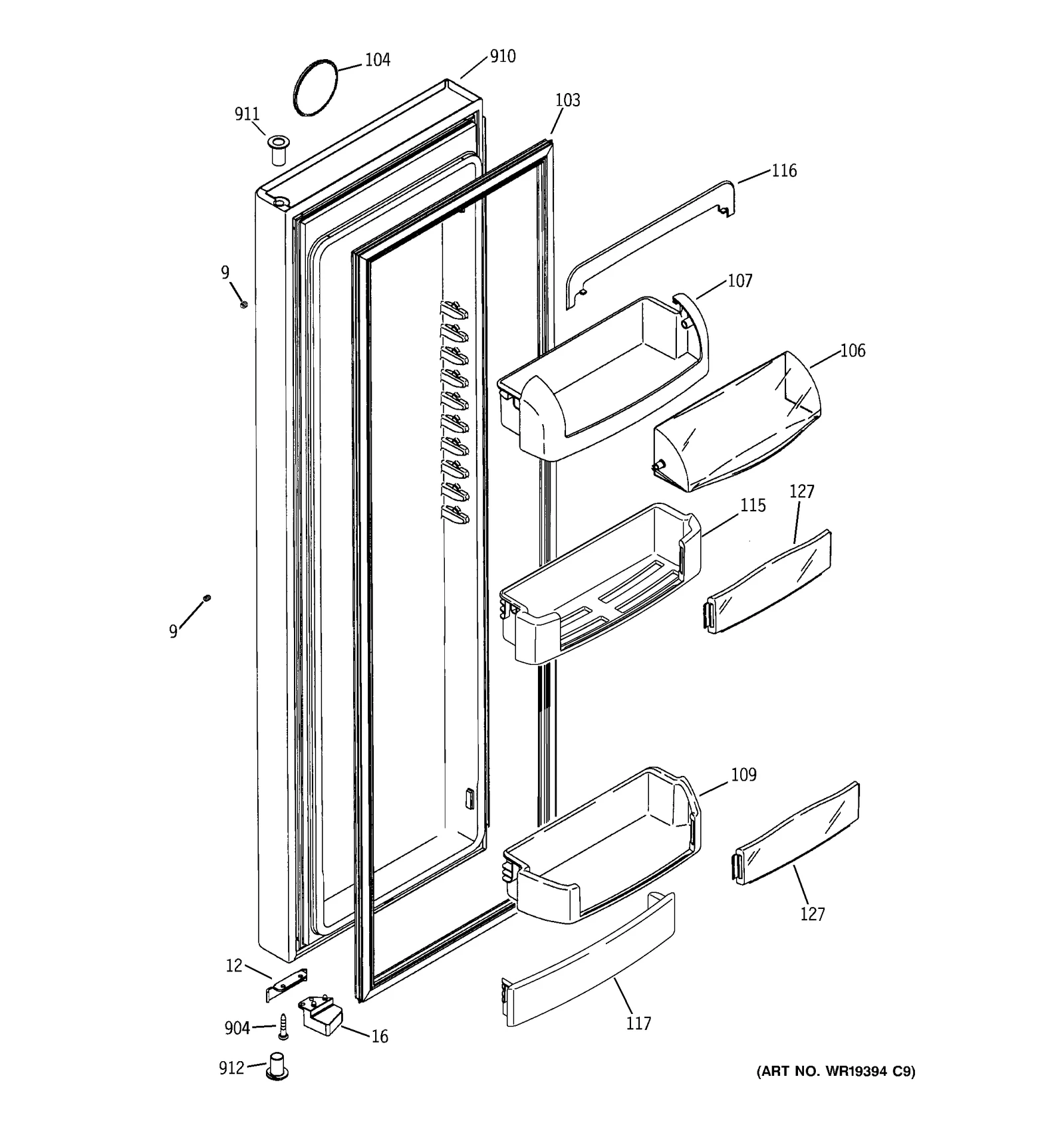 Stainless Steel Door Assembly Kit