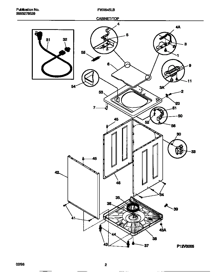 Lid Hinge Screw