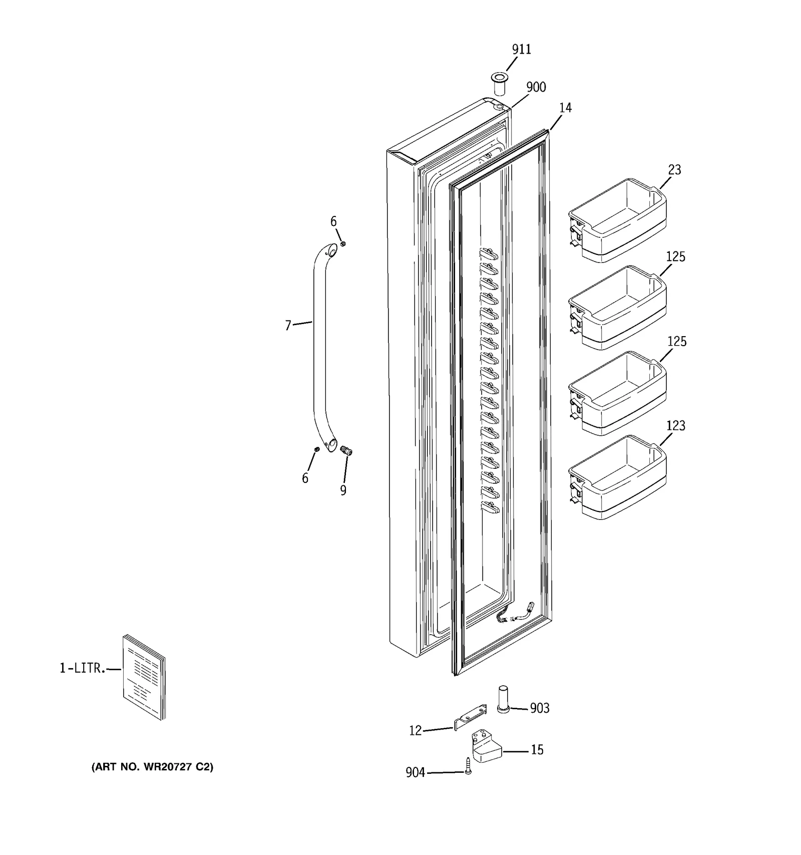 Door Foam Assembly