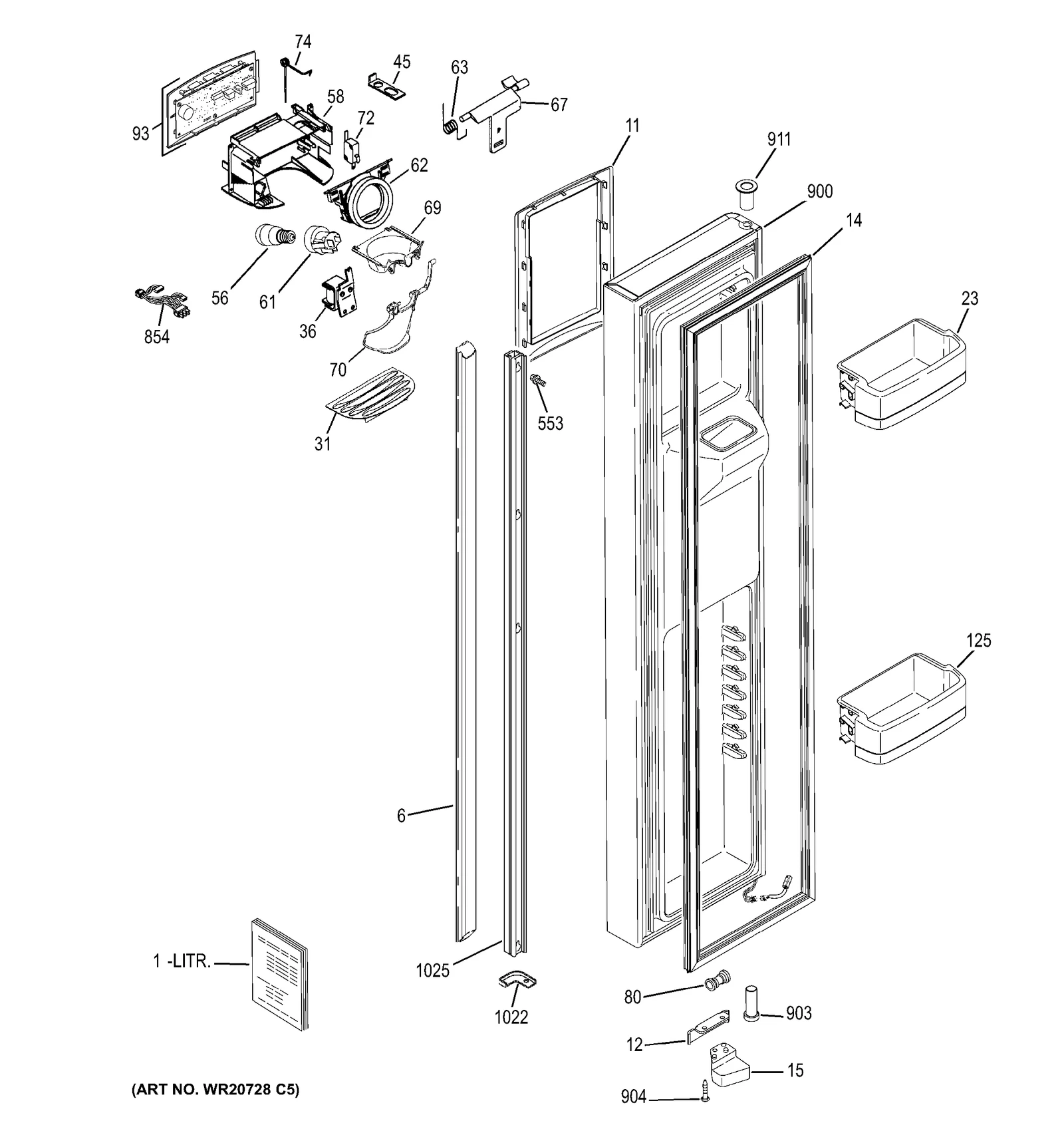 Stainless Steel Handle Assembly Trim