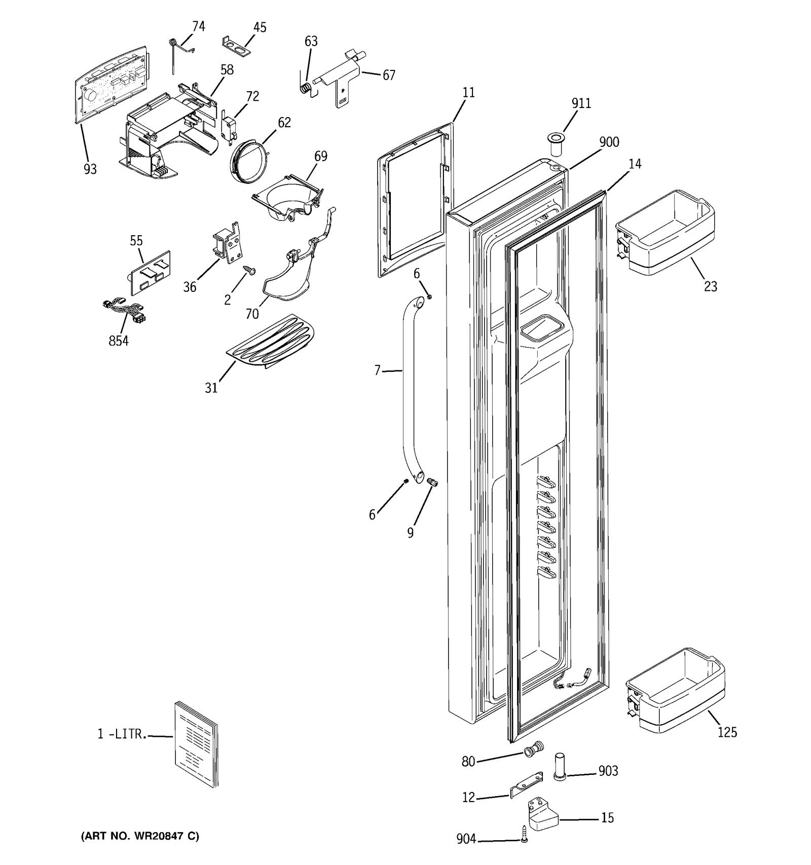 Door Clad Assembly