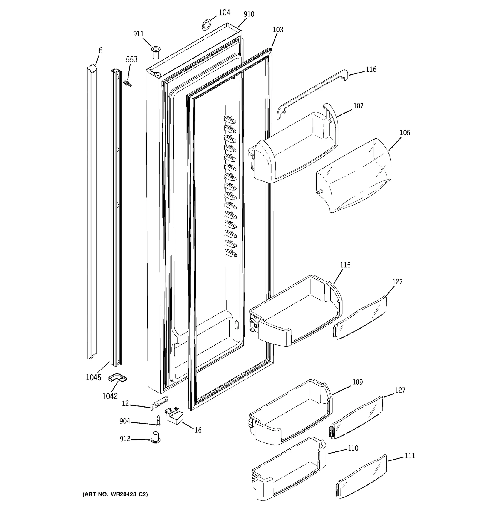 DOOR FOAM Assembly FF