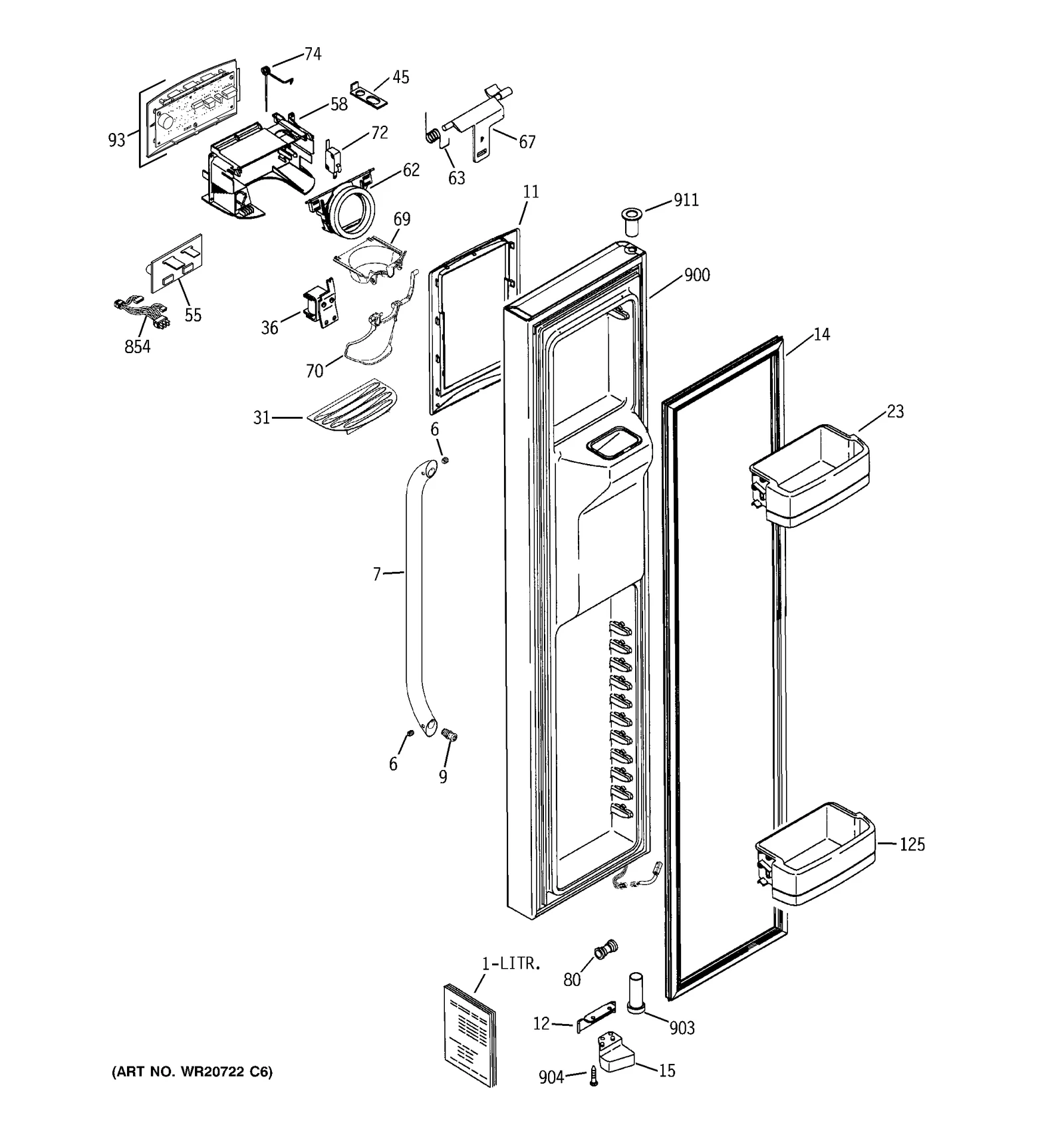 DOOR FOAM Assembly FZ