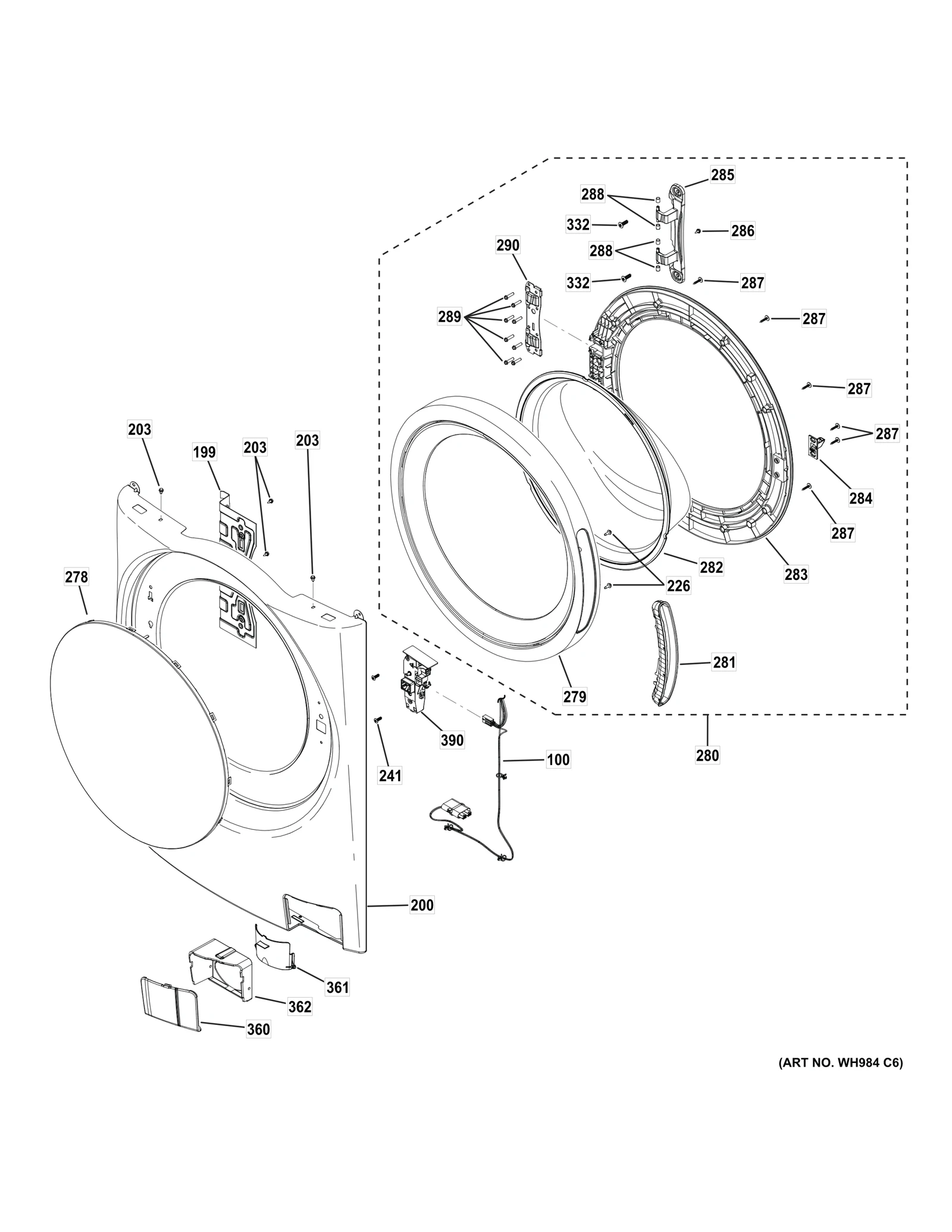 Front Panel Assembly