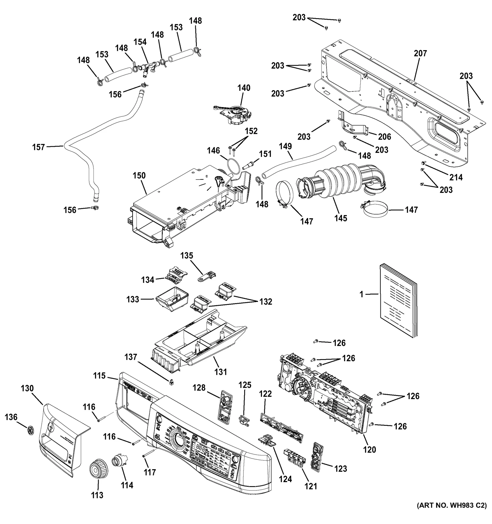 Door Dispenser Assembly