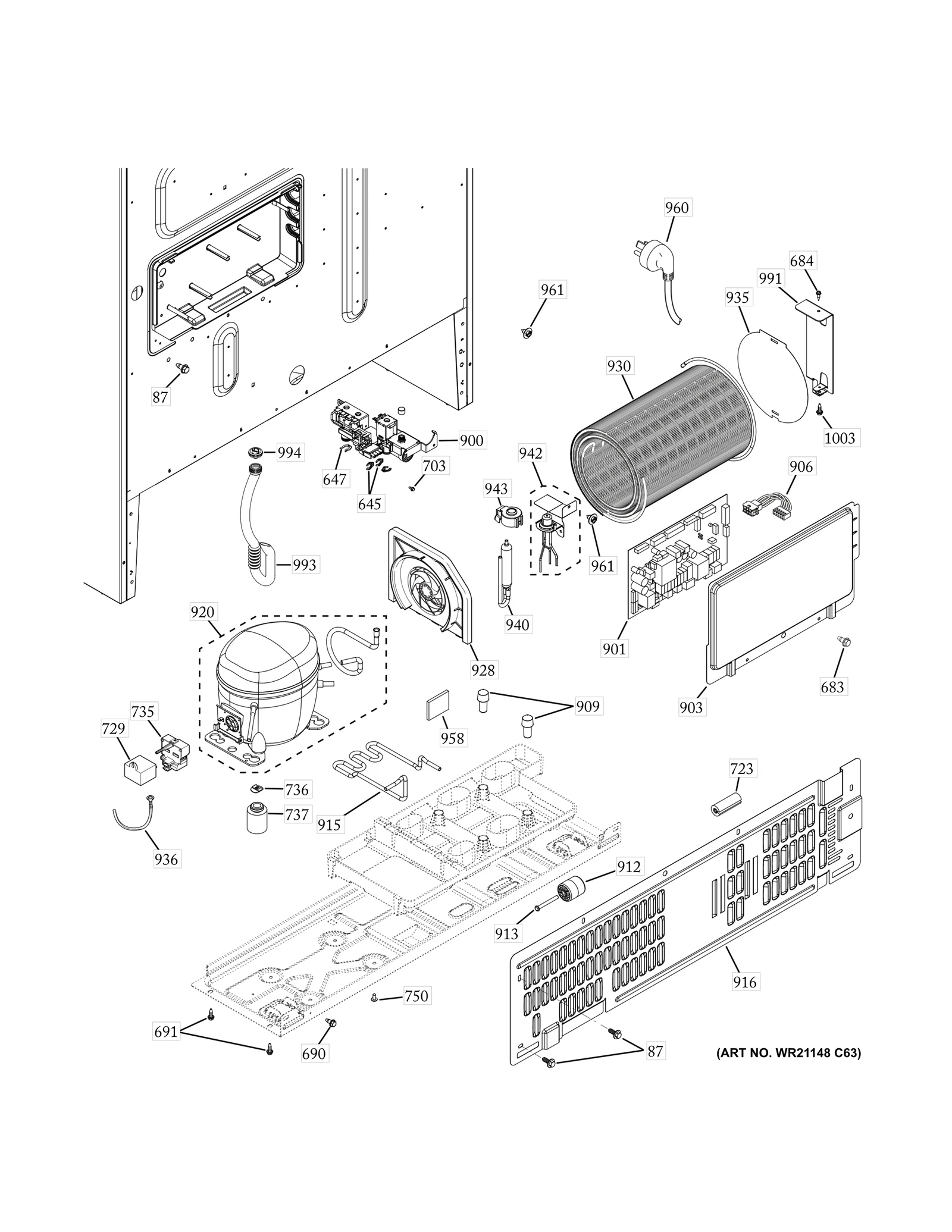 Compressor Grommet