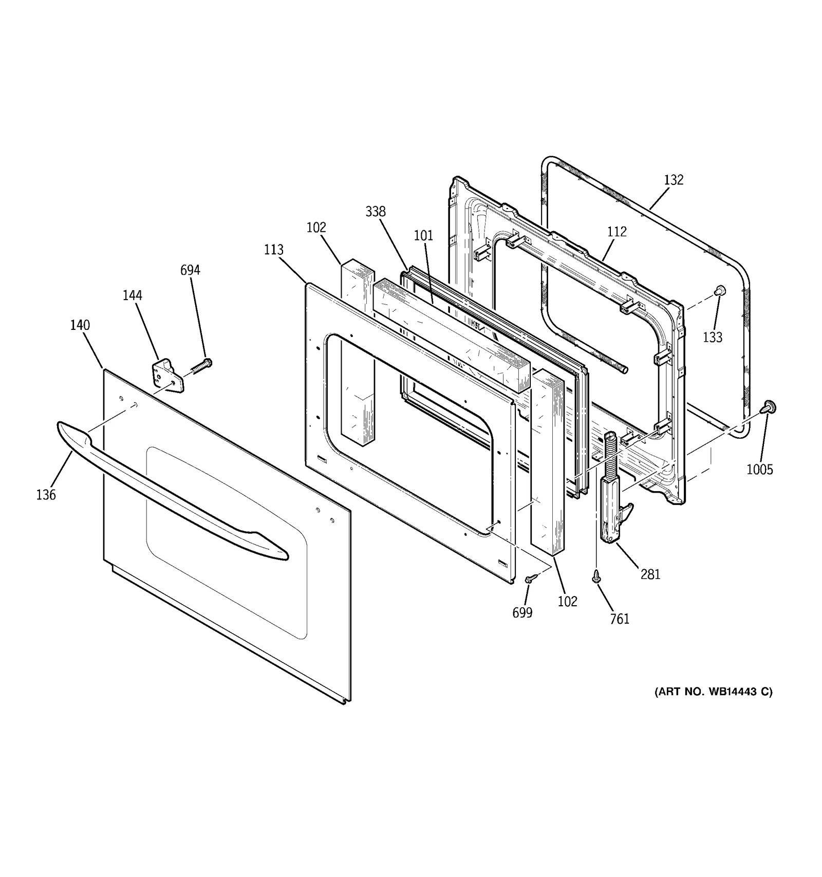 Door Lining Assembly