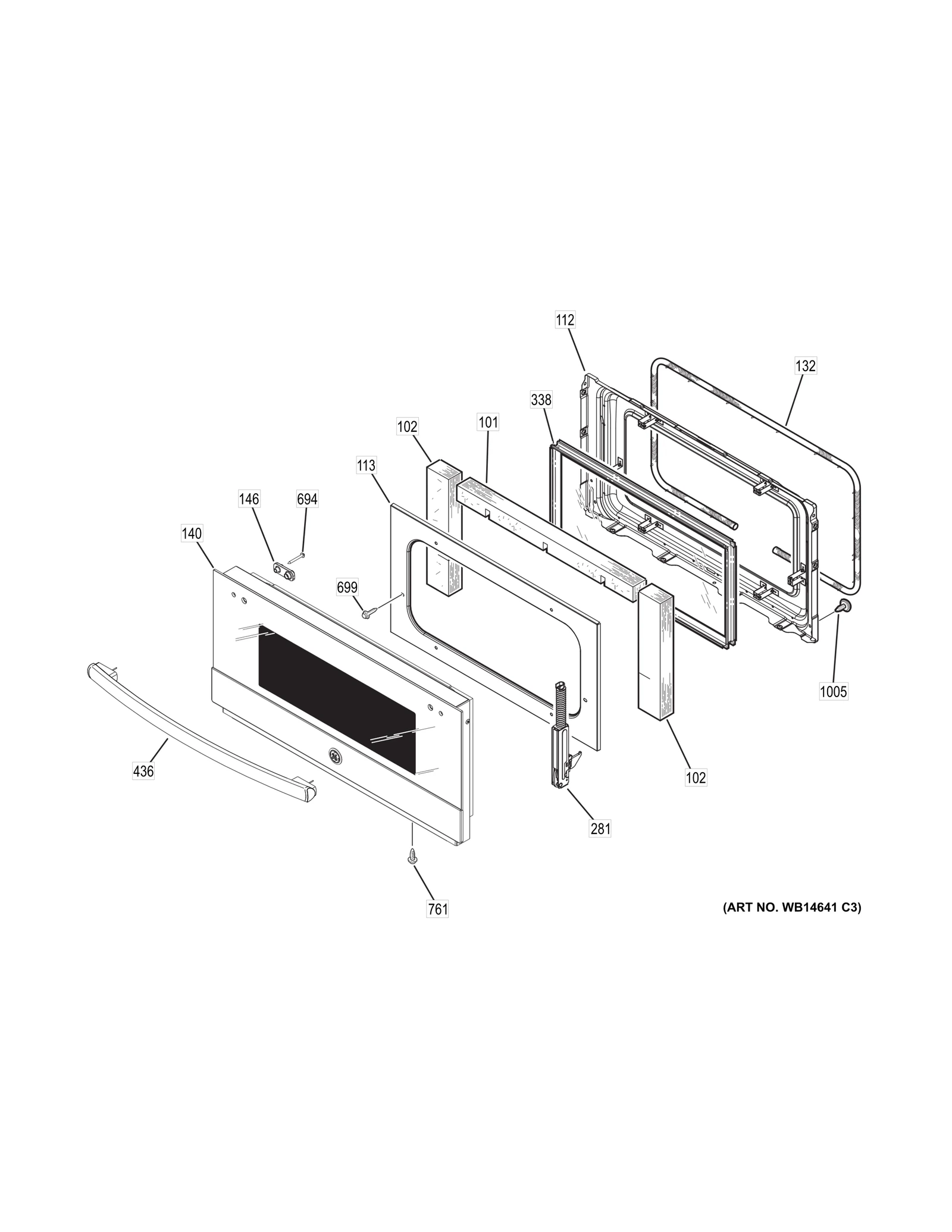 Lower Door Liner Assembly