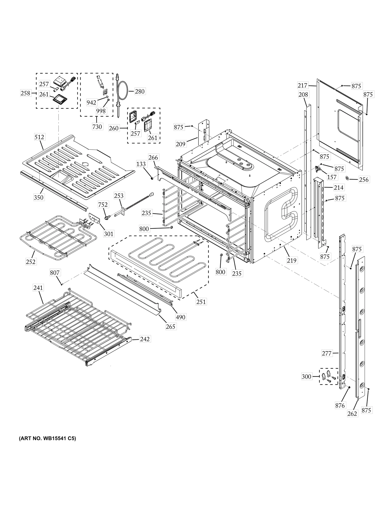 Vertical Brace Assembly LH