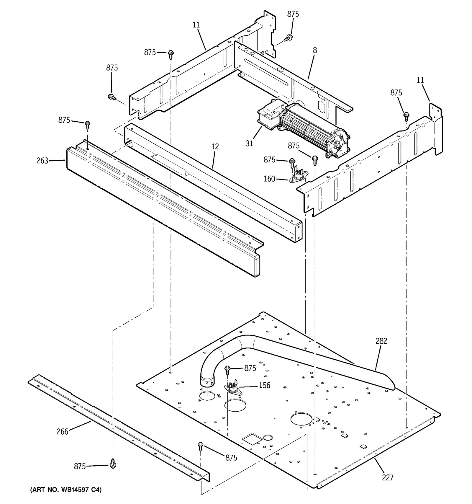 Trim MDL Assembly (PRF-BQ)