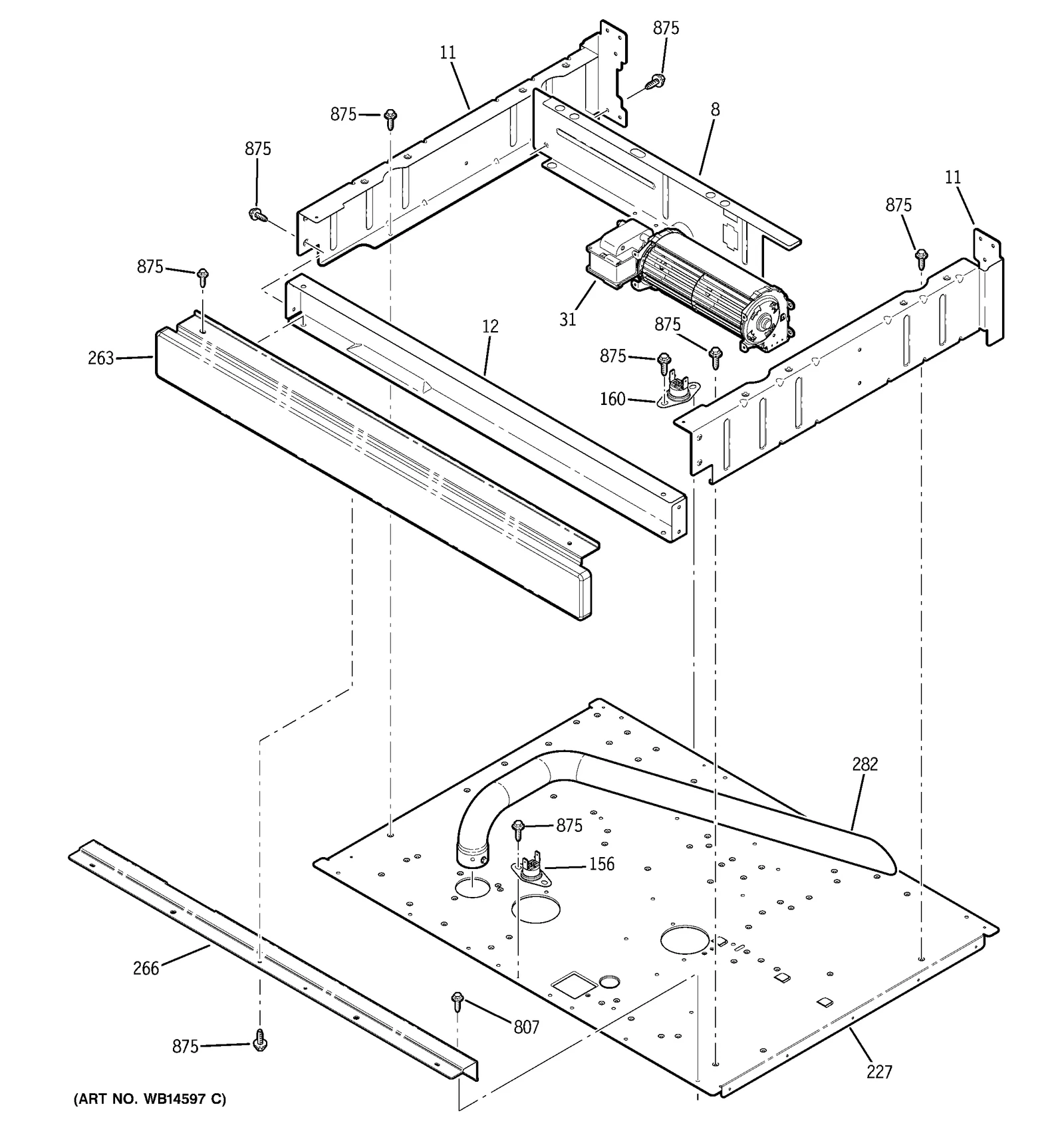 Trim MDL Assembly (PRF-SS)
