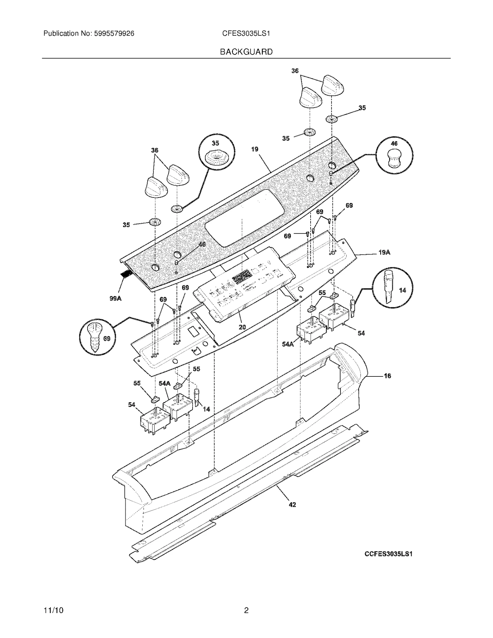 Control Panel Assembly