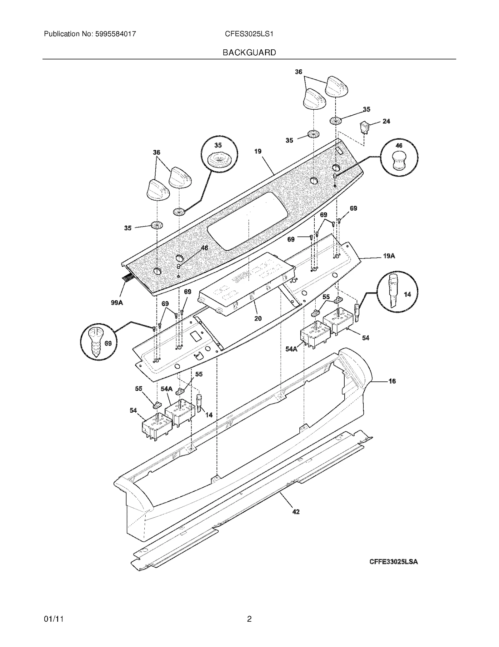 Control Panel Assembly