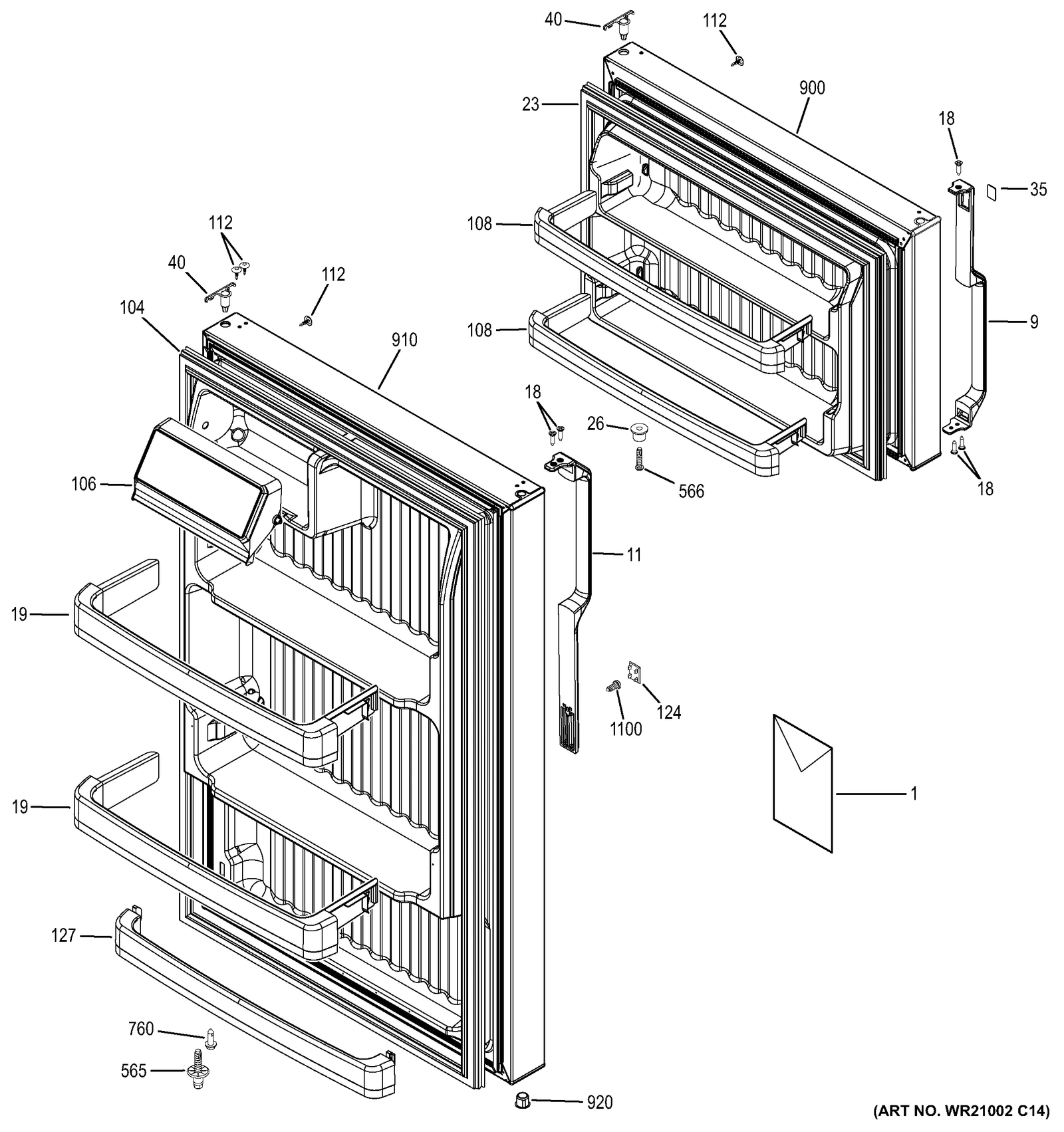 Door Foam Assembly